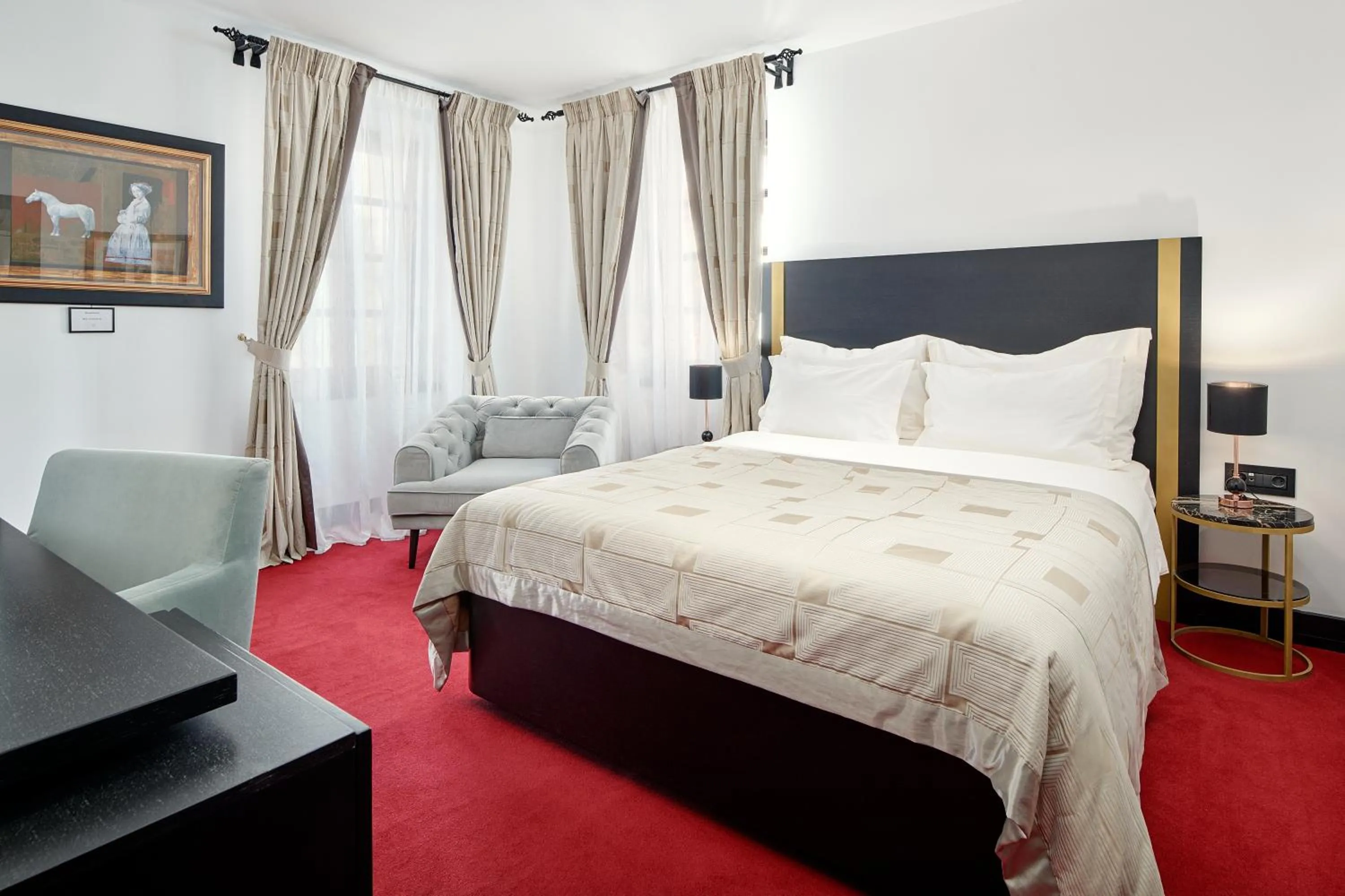 Bedroom, Bed in King Kresimir Heritage Hotel