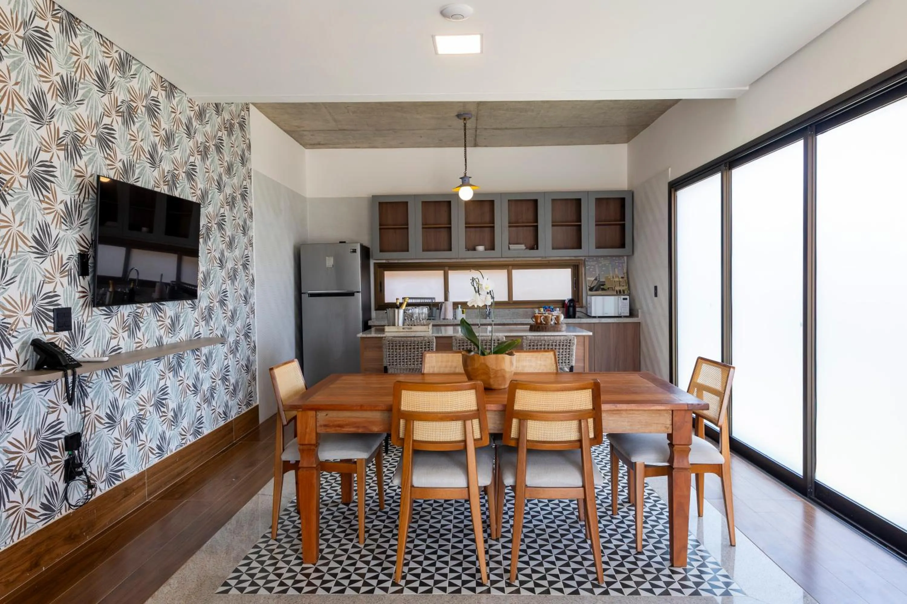 Living room in Pousada Pequena Tiradentes
