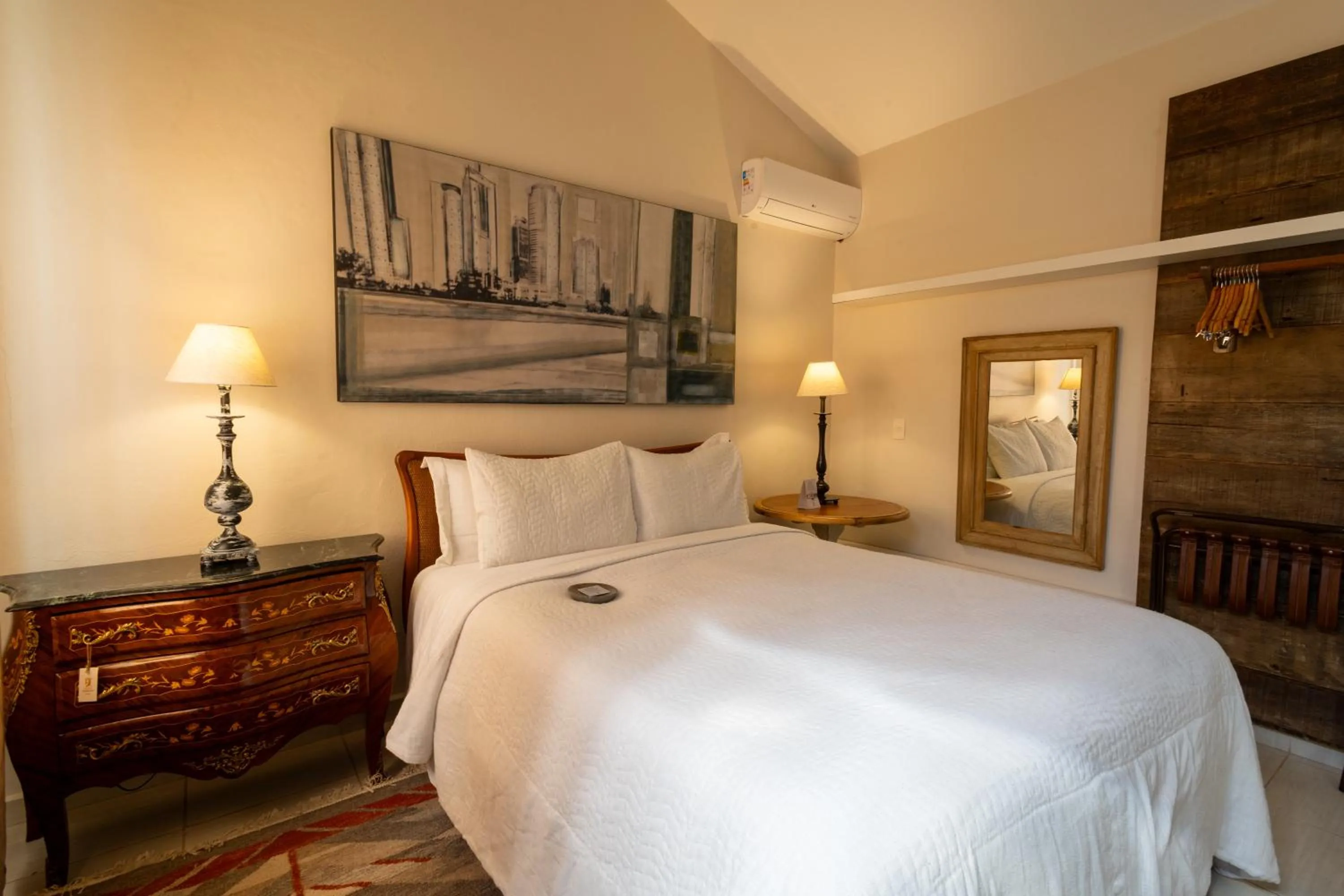 Bed in Pousada Pequena Tiradentes