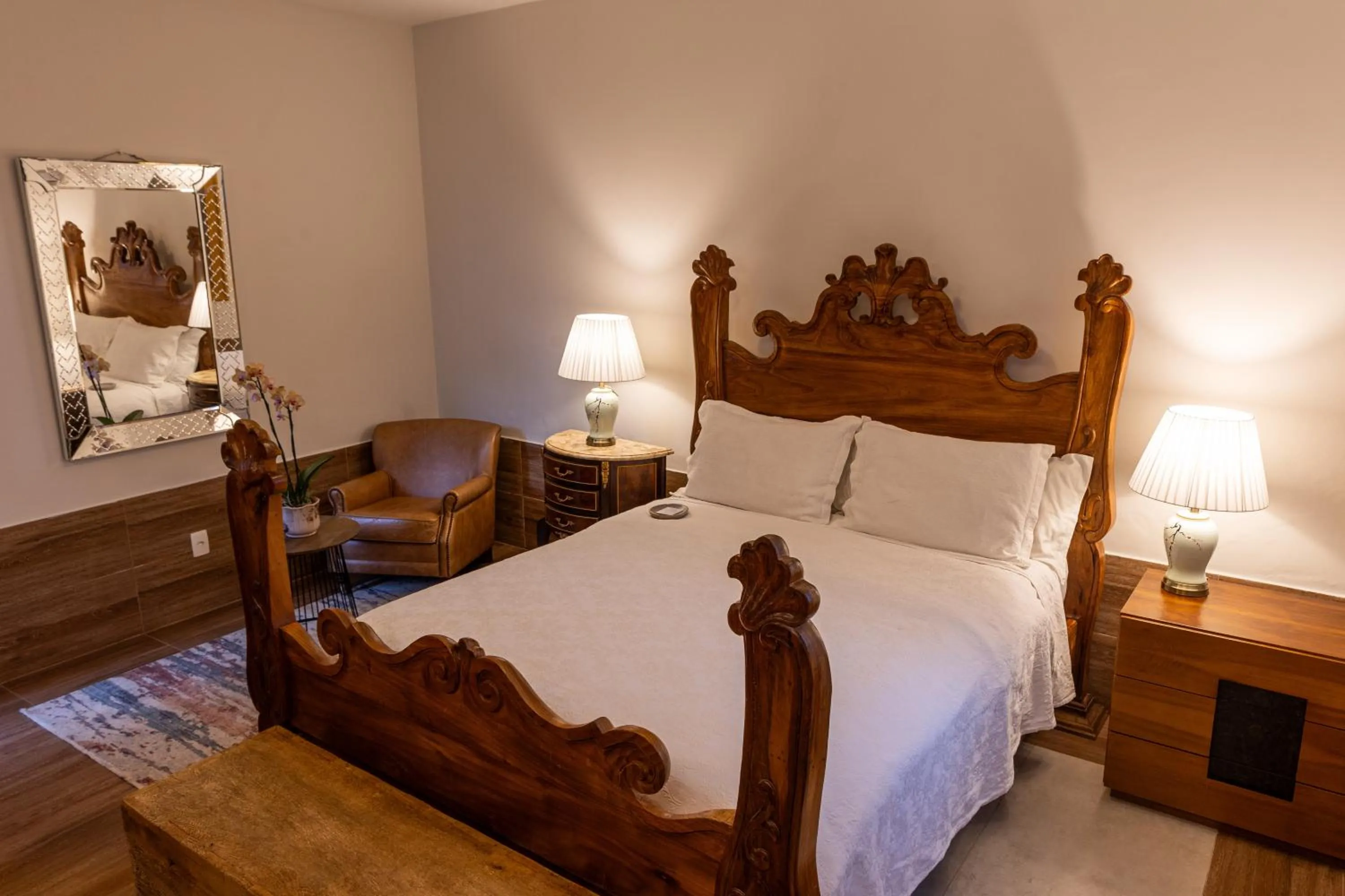 Bedroom, Bed in Pousada Pequena Tiradentes