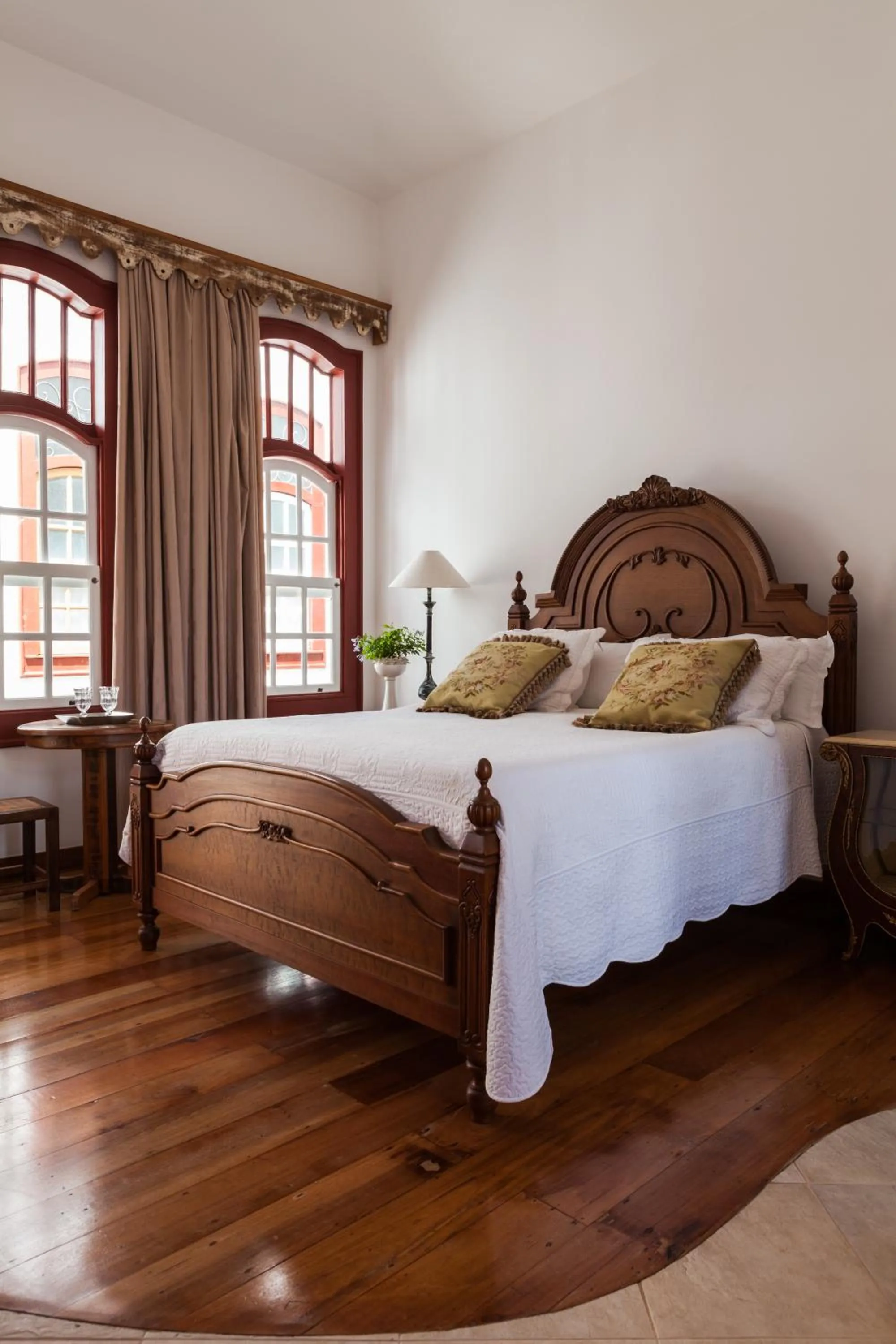 Bed in Pousada Pequena Tiradentes