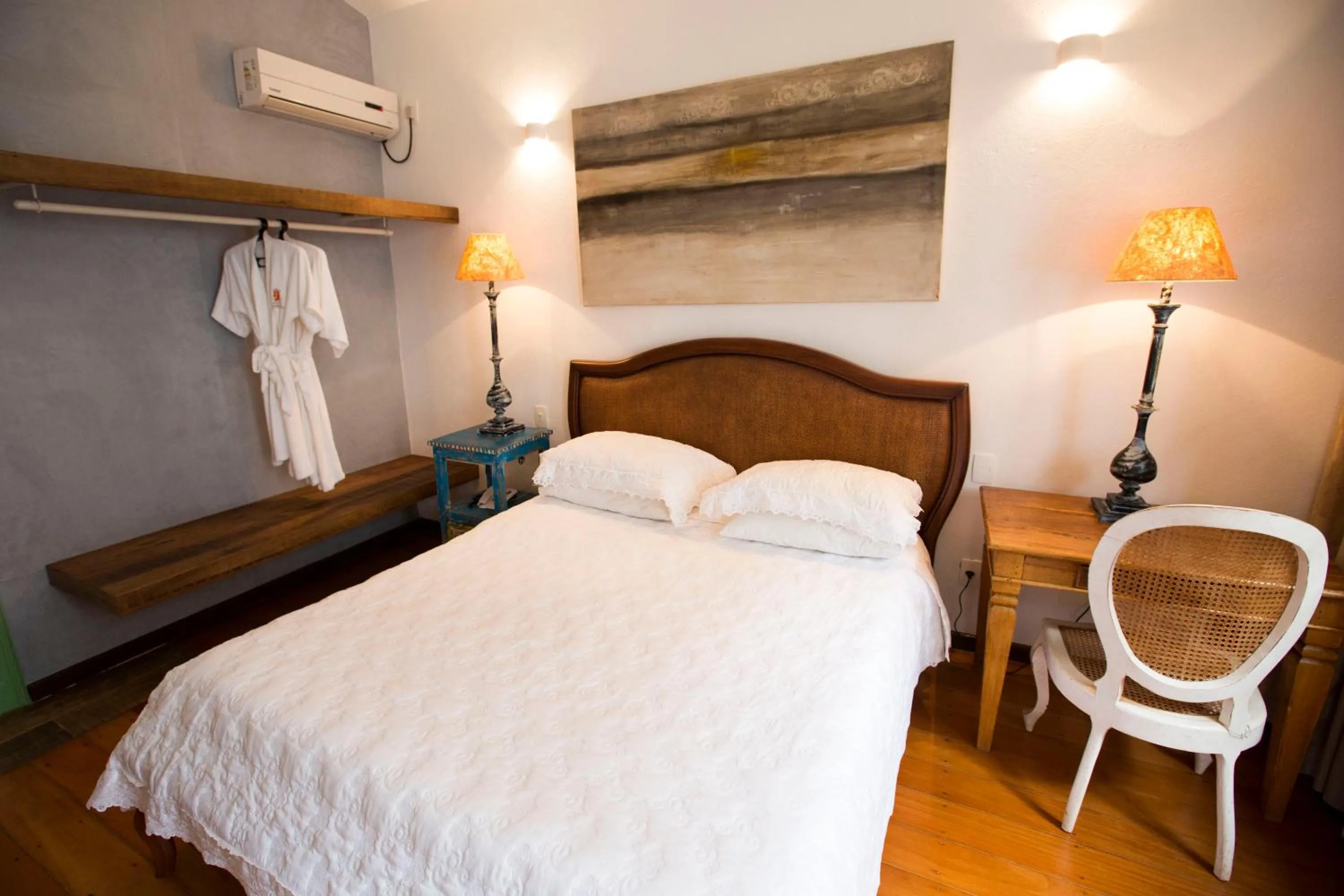 Bed in Pousada Pequena Tiradentes