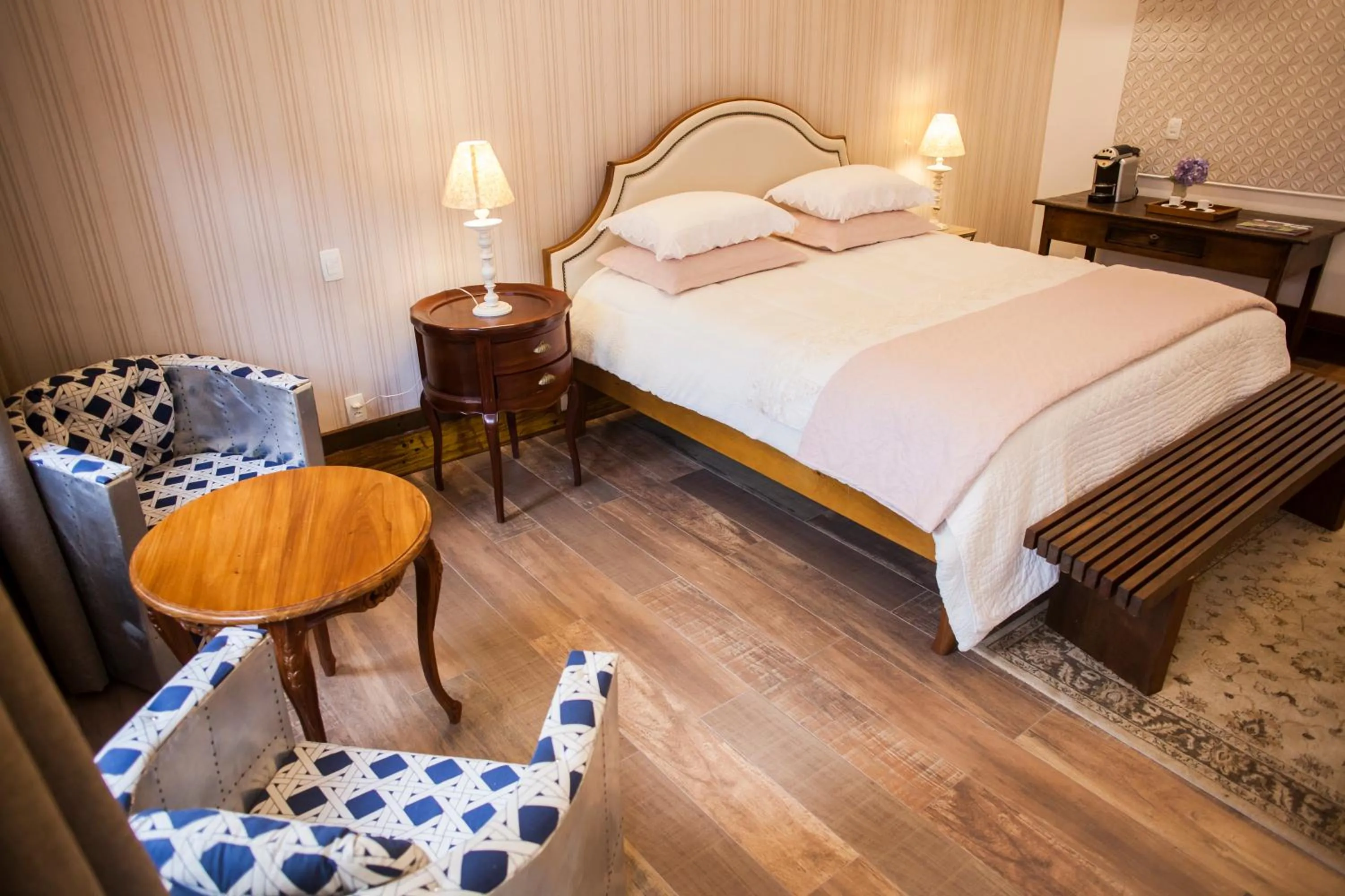 Bed in Pousada Pequena Tiradentes