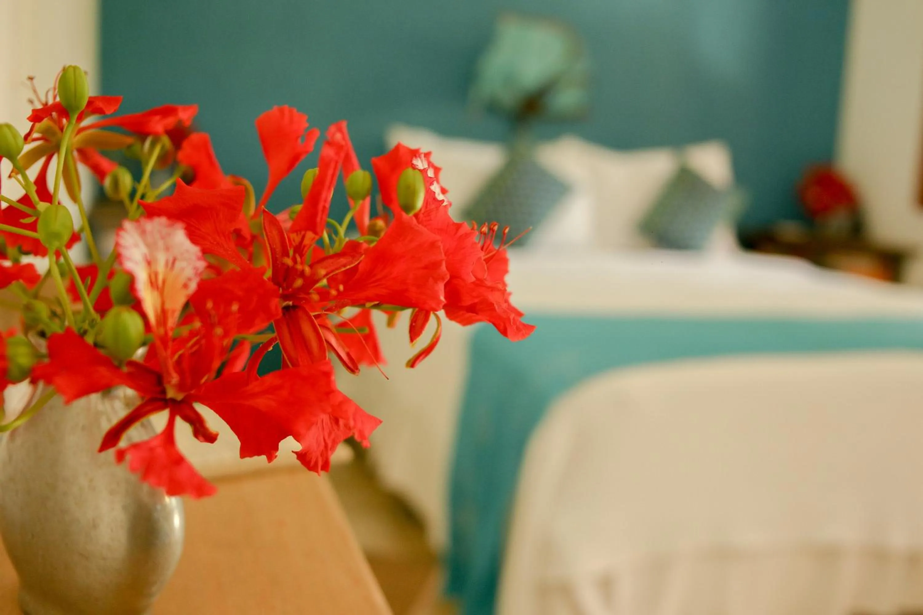 Decorative detail, Bed in Beco Pousada Boutique