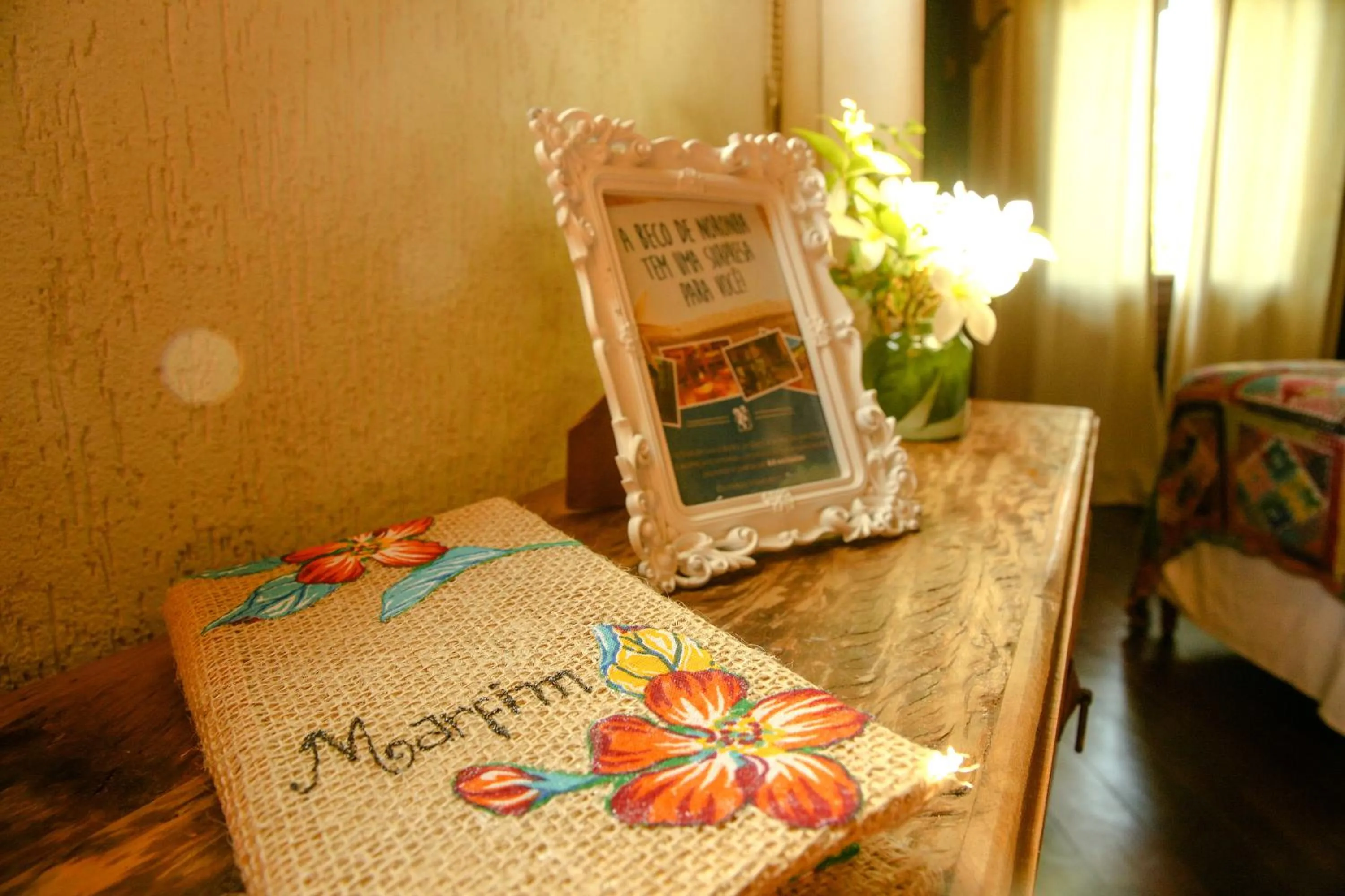 Decorative detail, Bed in Beco Pousada Boutique