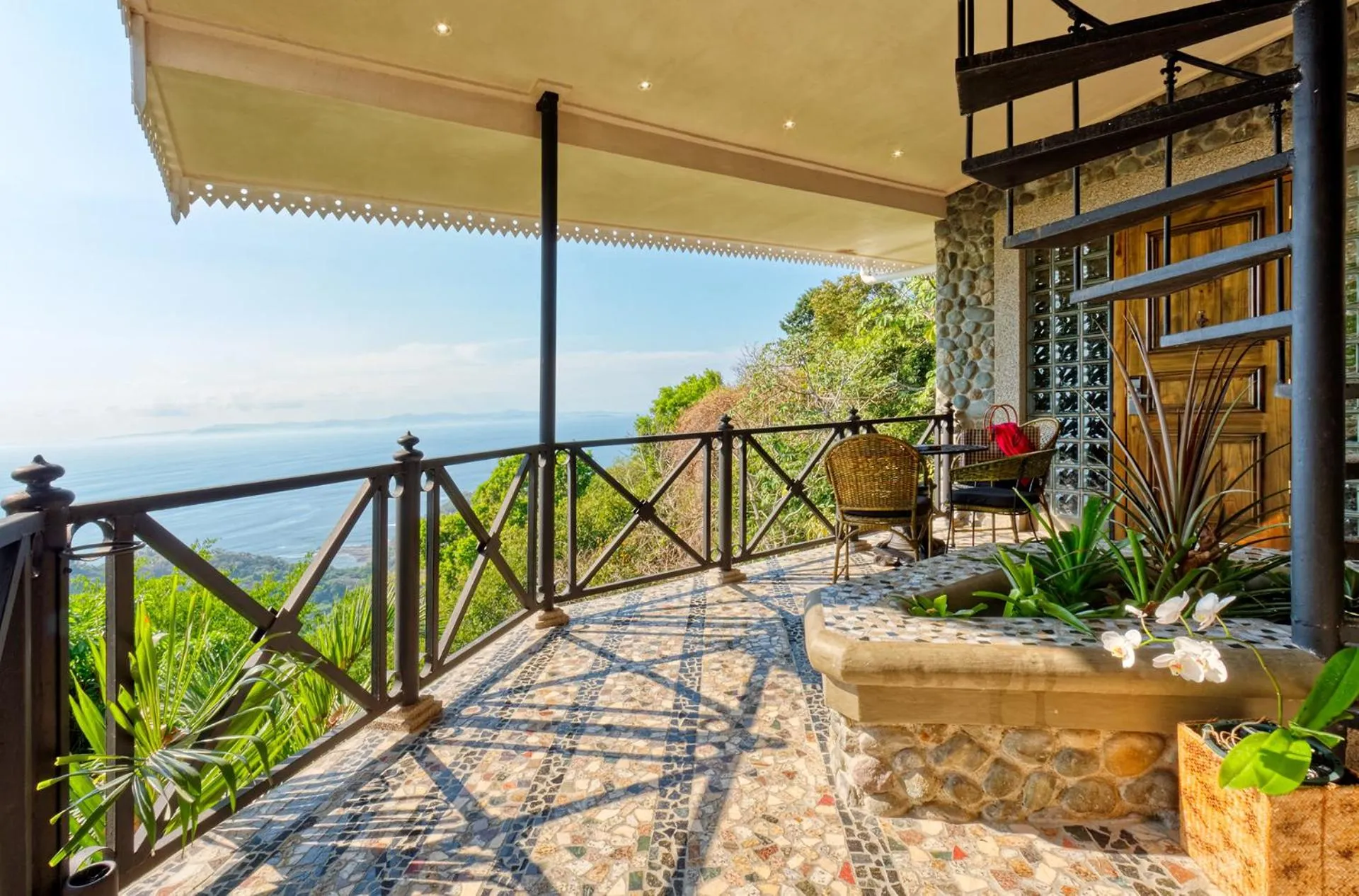 Sea view in Hotel Villa Caletas