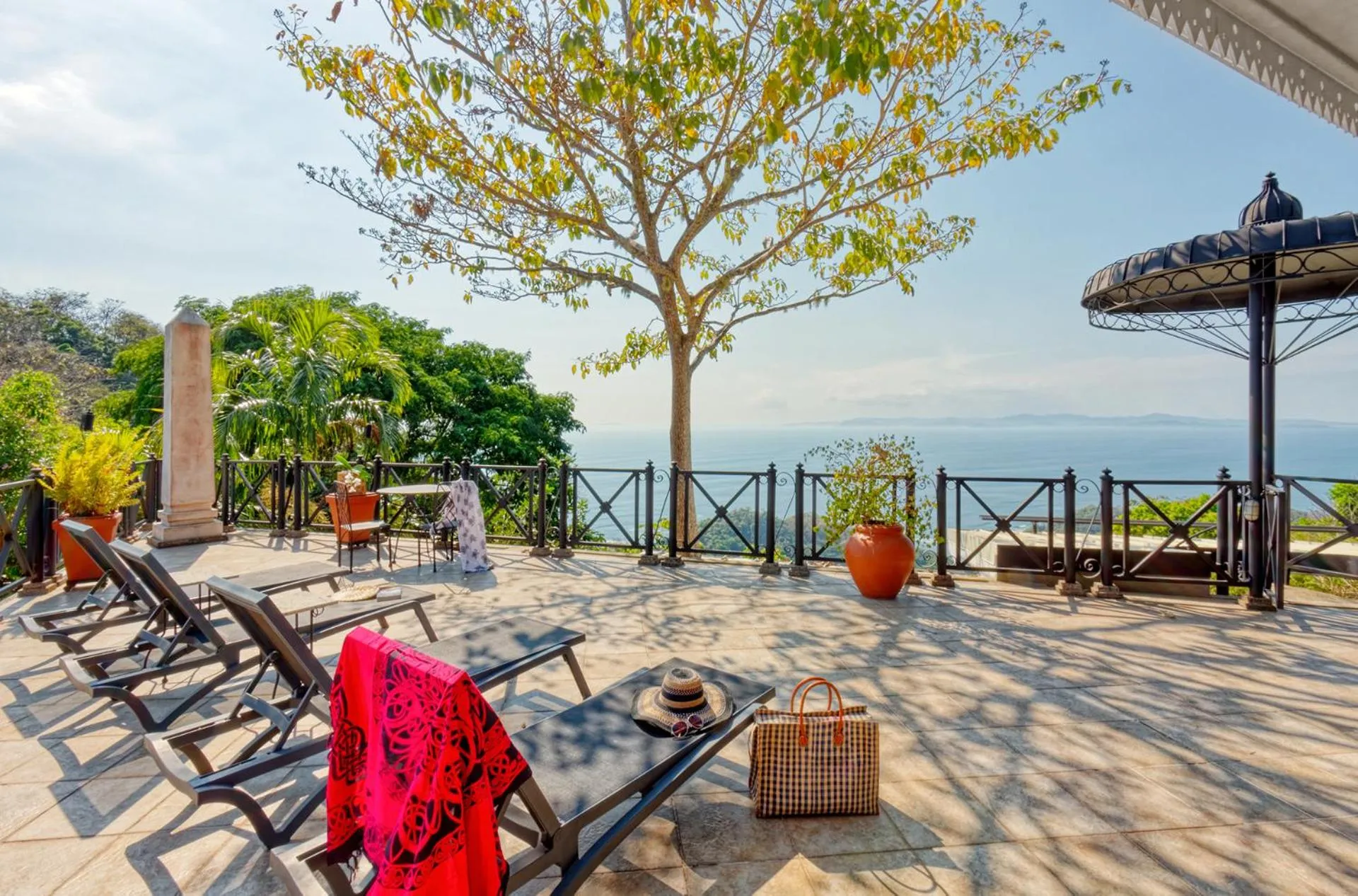 Sea view in Hotel Villa Caletas