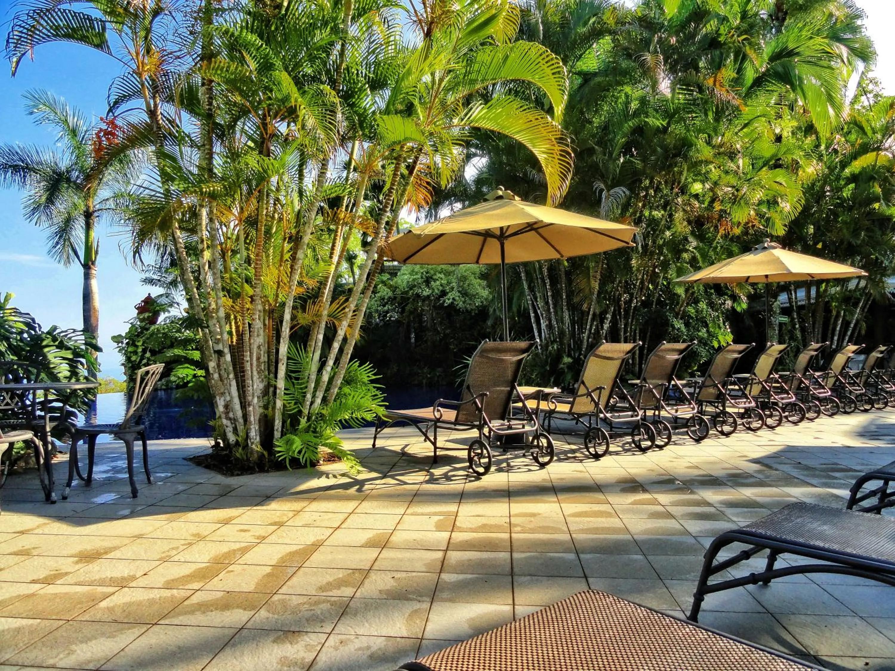 Swimming pool in Hotel Villa Caletas