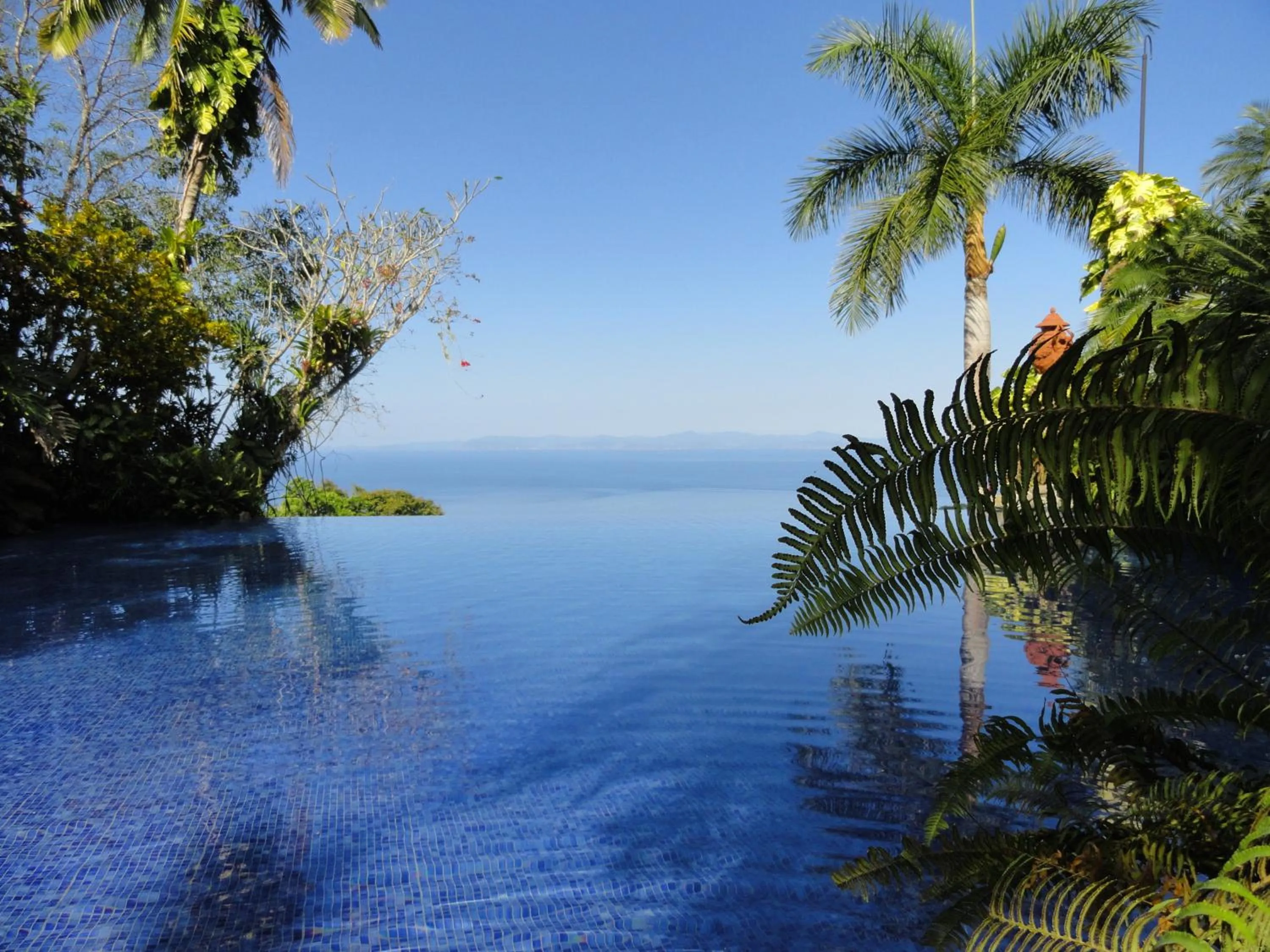 Swimming pool in Hotel Villa Caletas