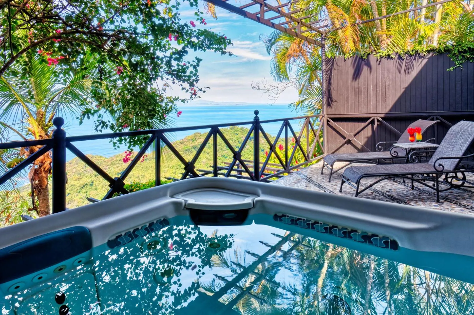 Balcony/Terrace in Hotel Villa Caletas