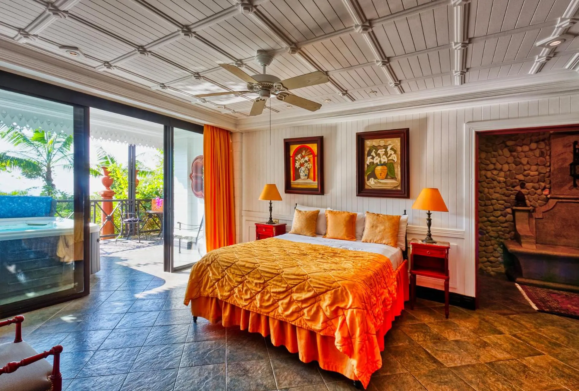 Photo of the whole room, Bed in Hotel Villa Caletas