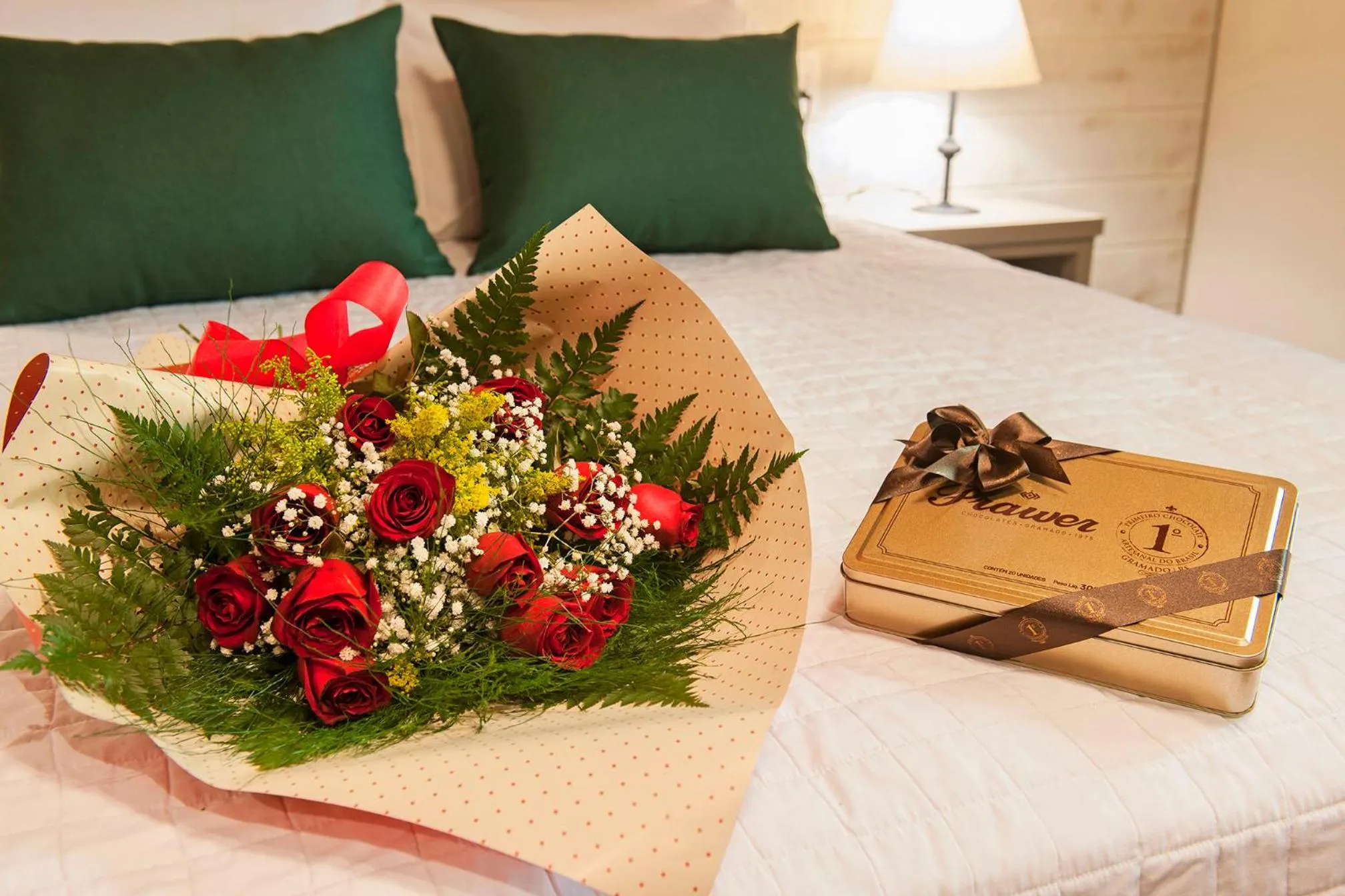 Bedroom, Bed in Hotel Fioreze Chalés