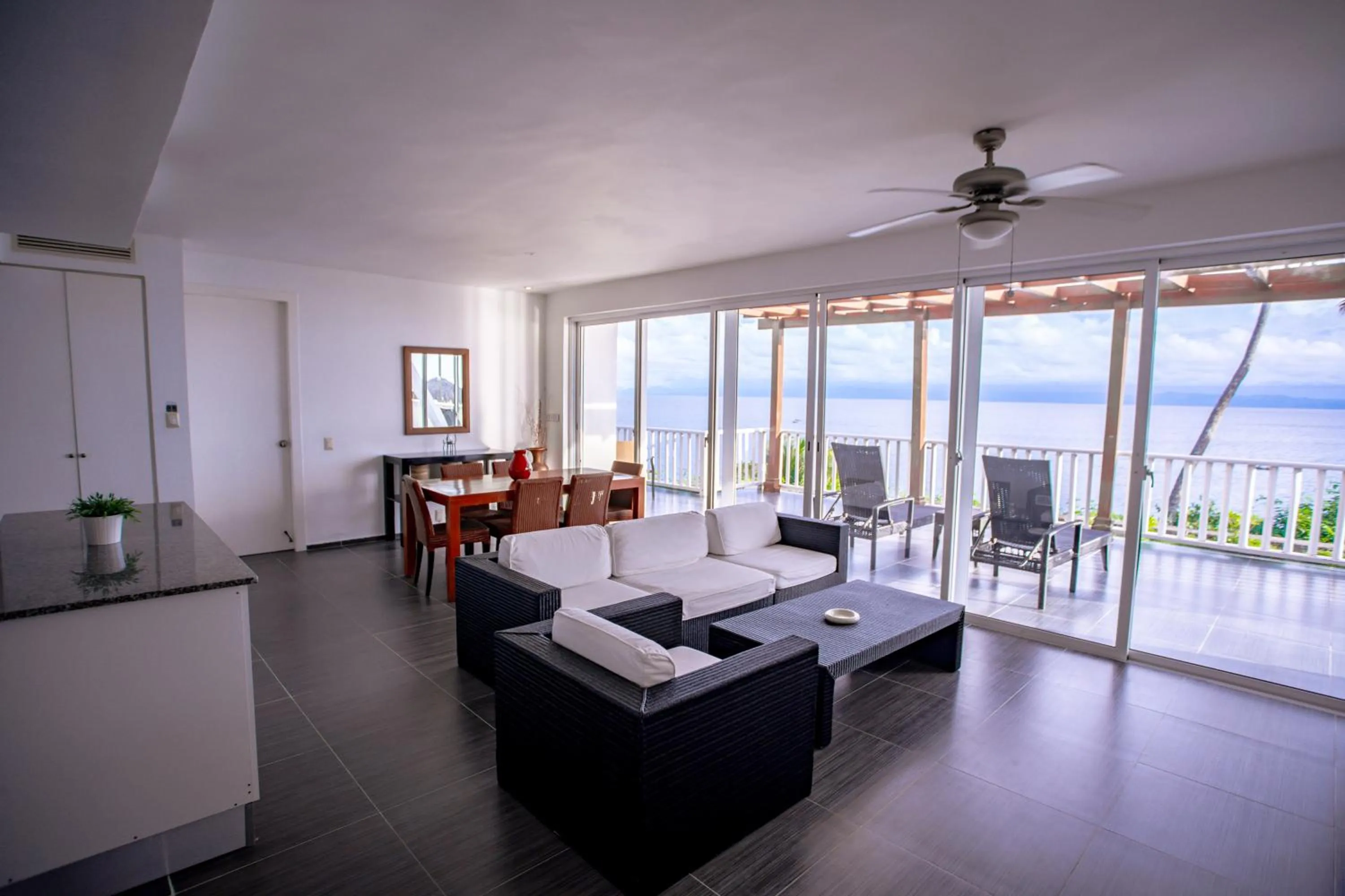 Living room in Xeliter Vista Mare, Samana