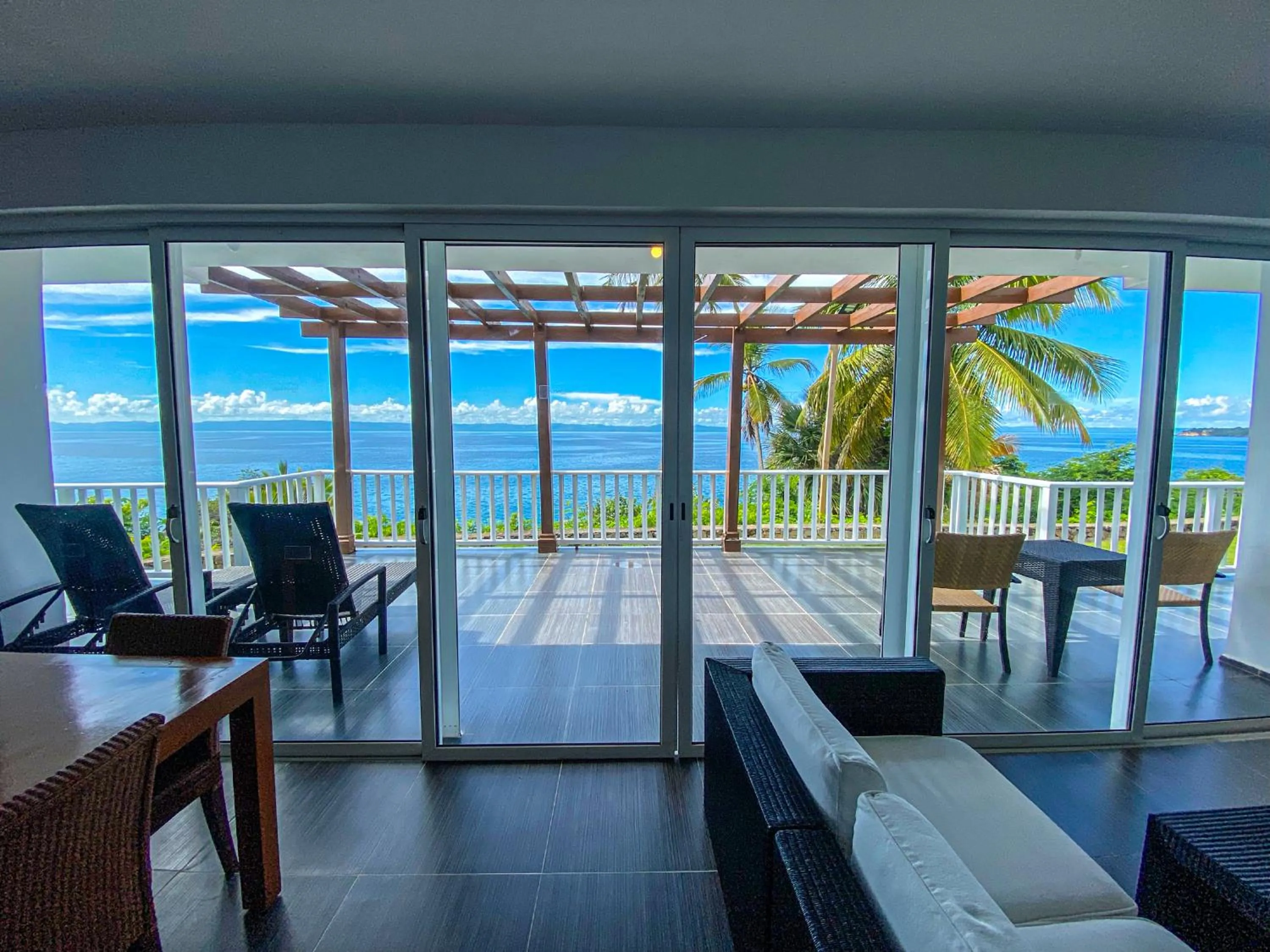 Living room in Xeliter Vista Mare, Samana