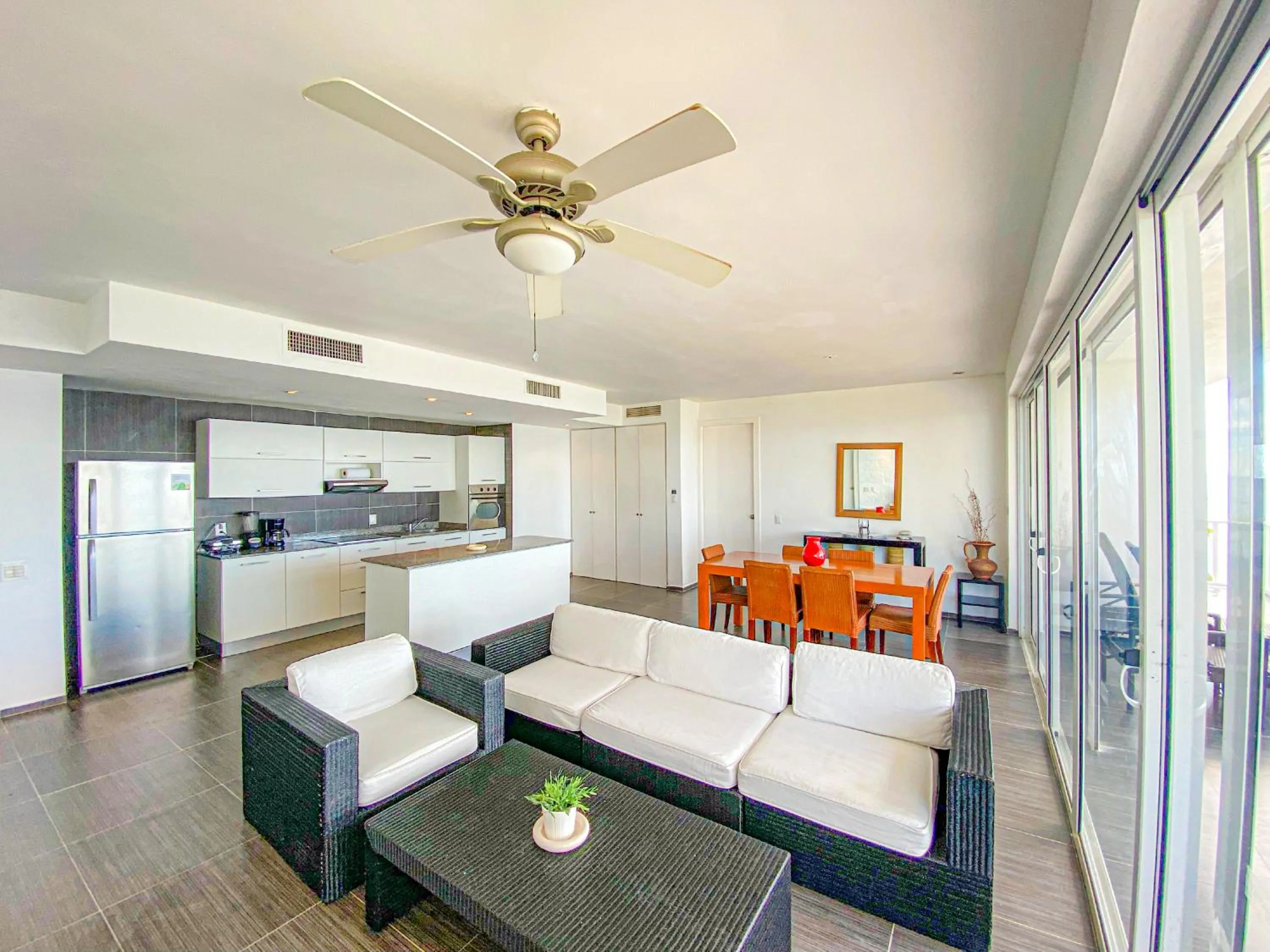Living room in Xeliter Vista Mare, Samana