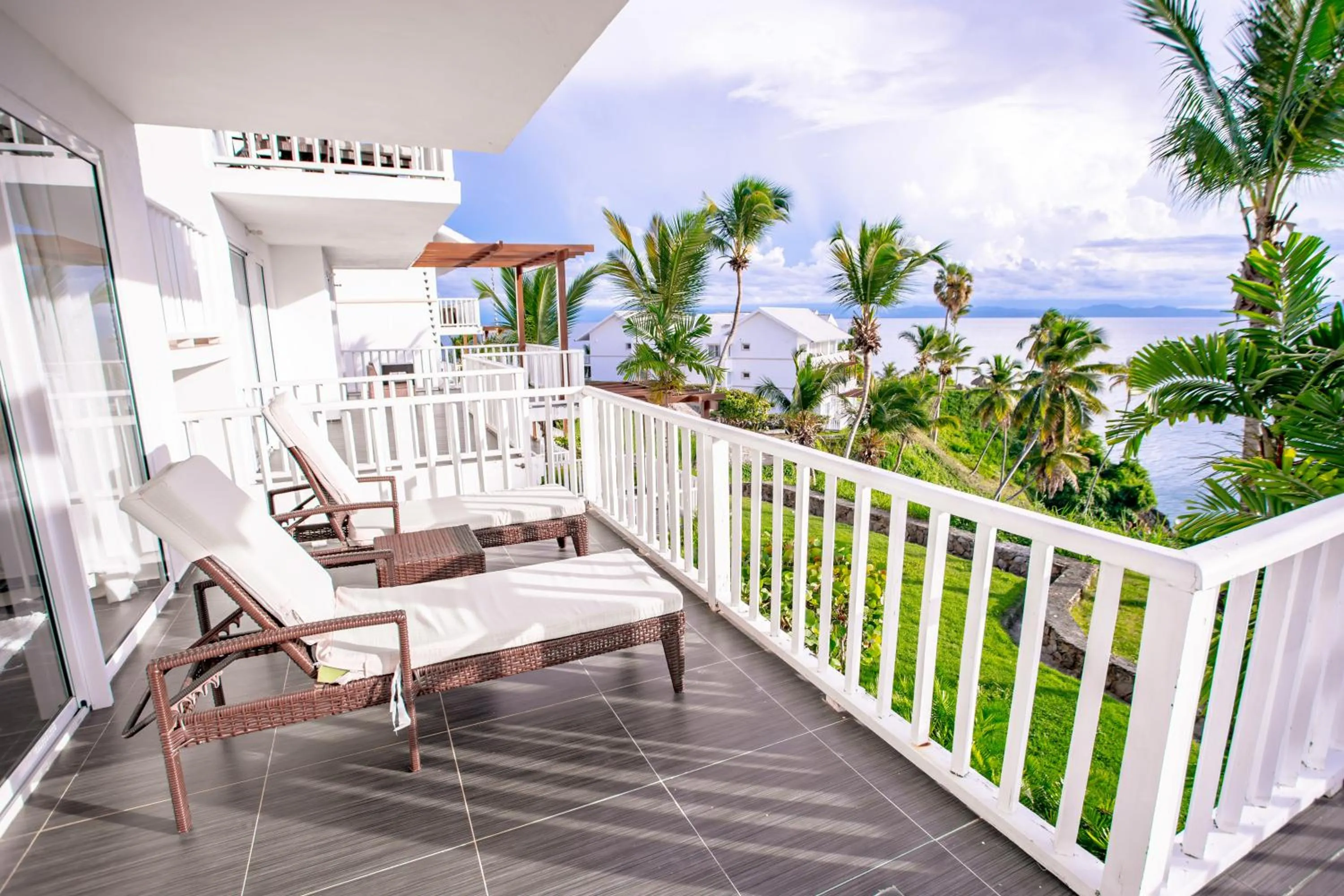 Balcony/Terrace in Xeliter Vista Mare, Samana