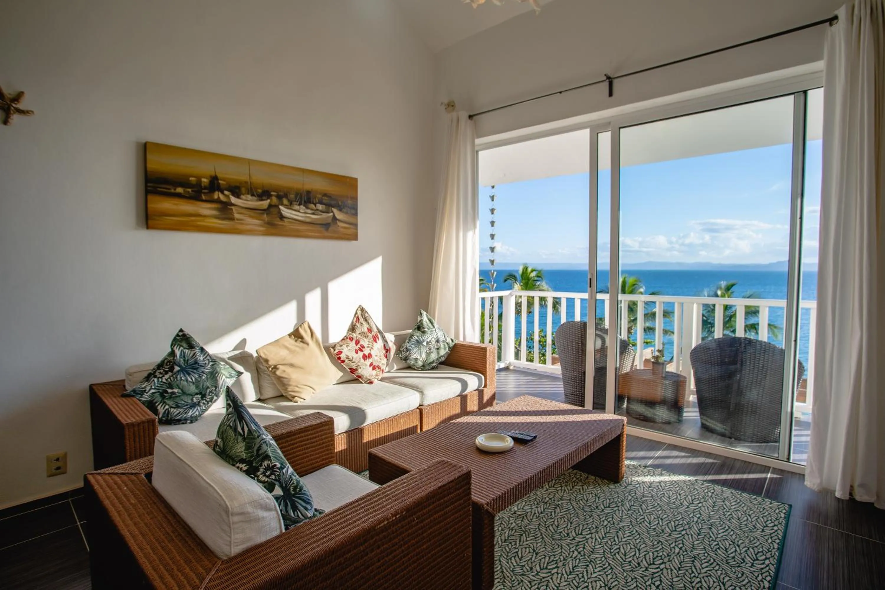 Living room in Xeliter Vista Mare, Samana