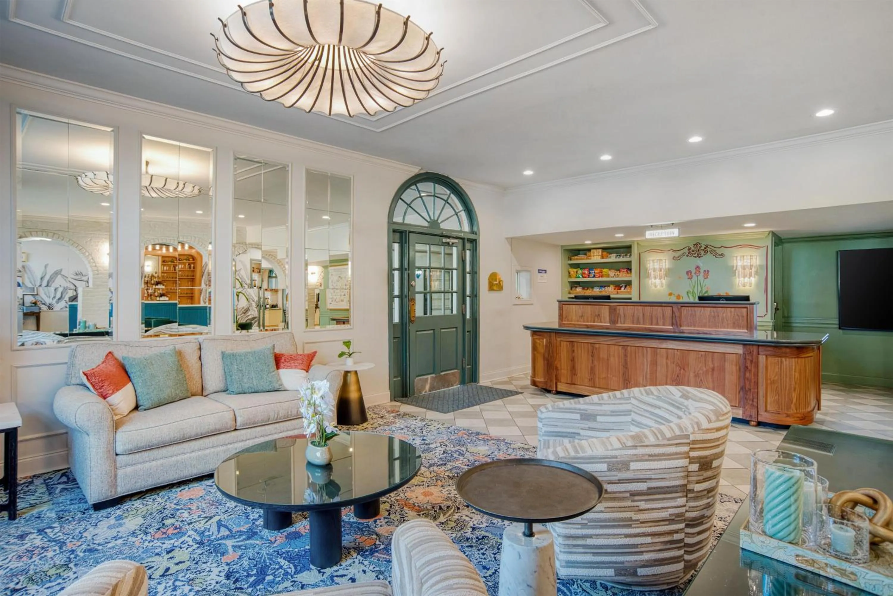 Lobby or reception in Best Western Plus French Quarter Courtyard Hotel