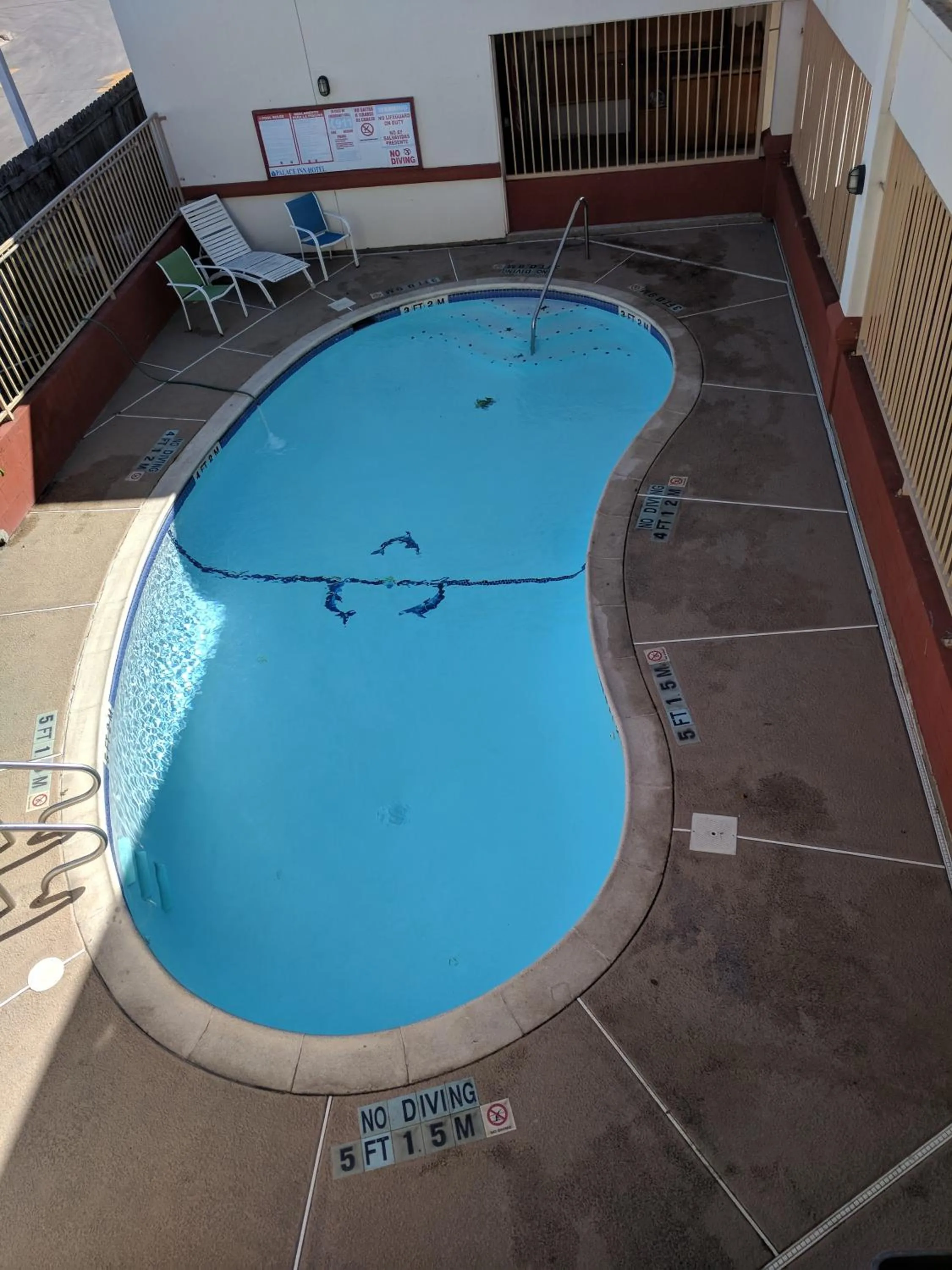 Swimming pool in Americas Best Value Inn - Brownsville