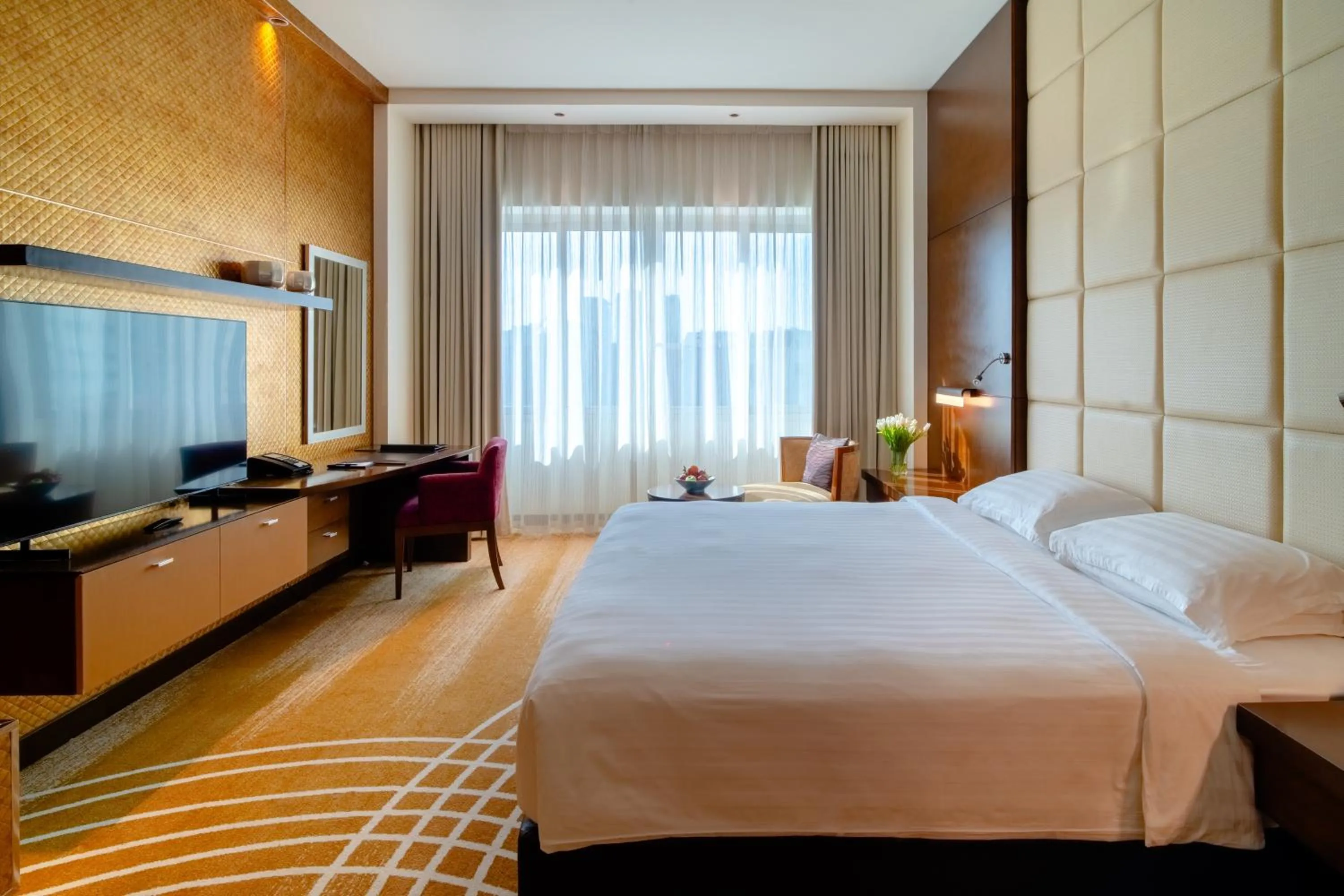 Bed in Asiana Hotel Dubai