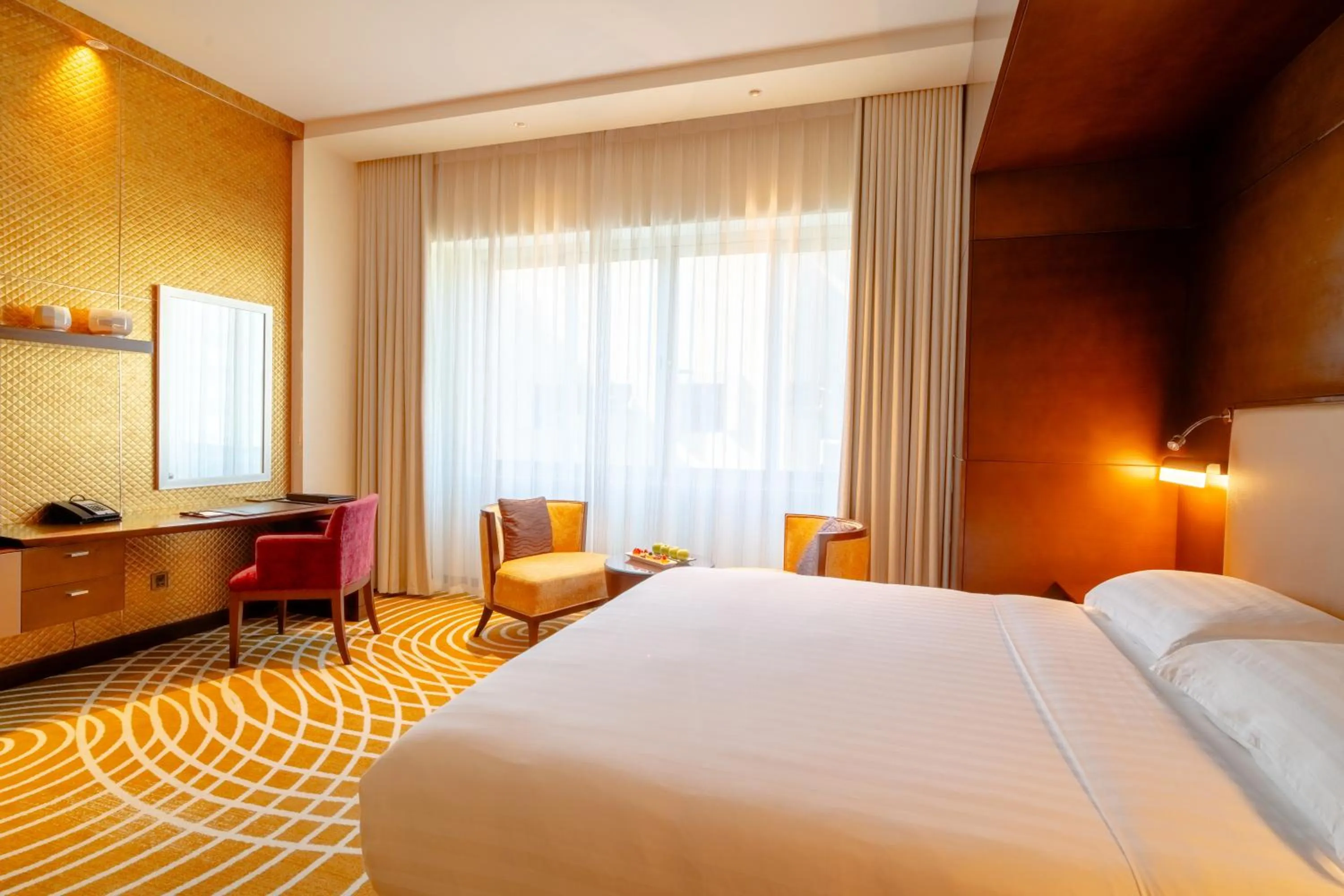 Bed in Asiana Hotel Dubai