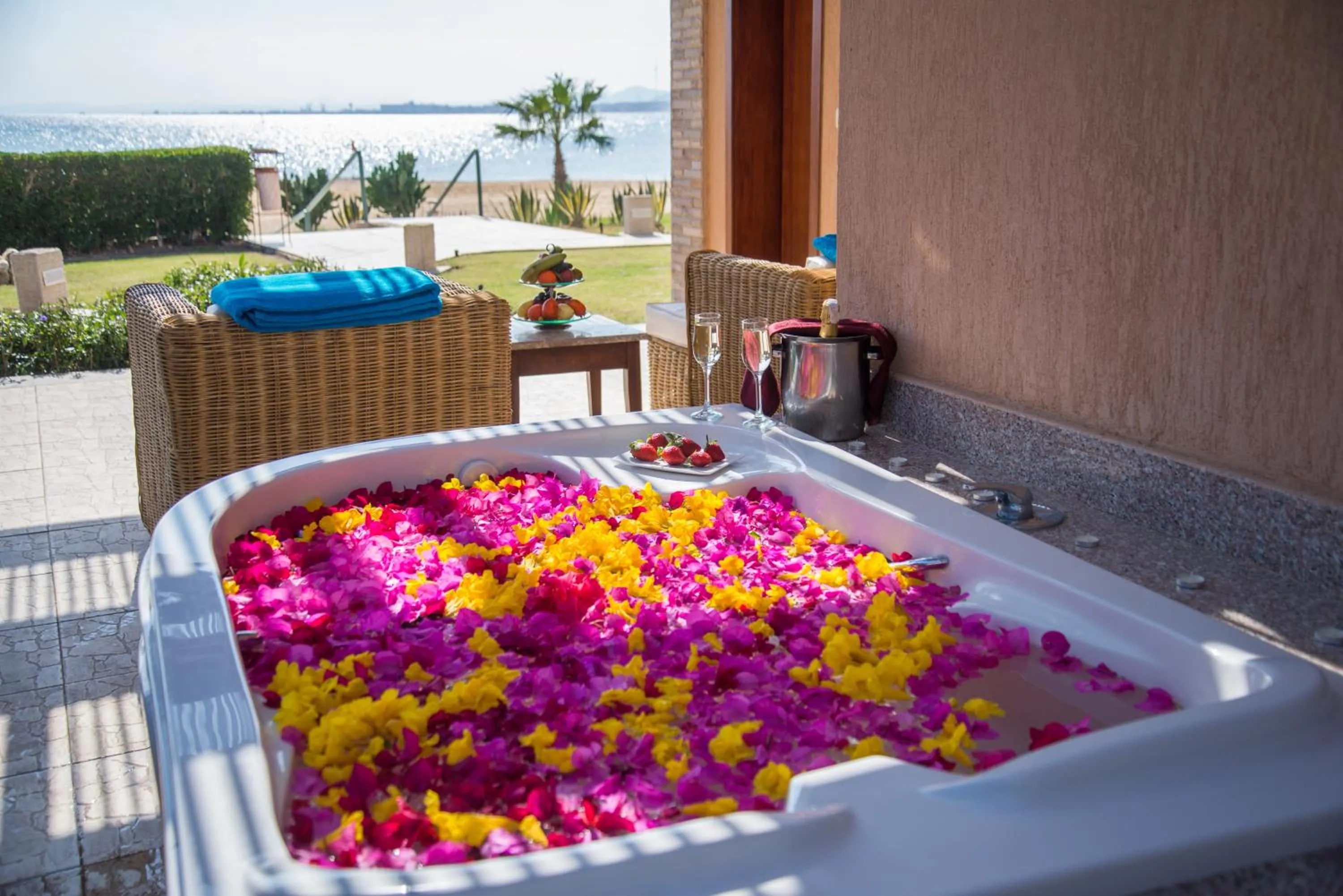 Balcony/Terrace in Shams Prestige Abu Soma (Adults Only)