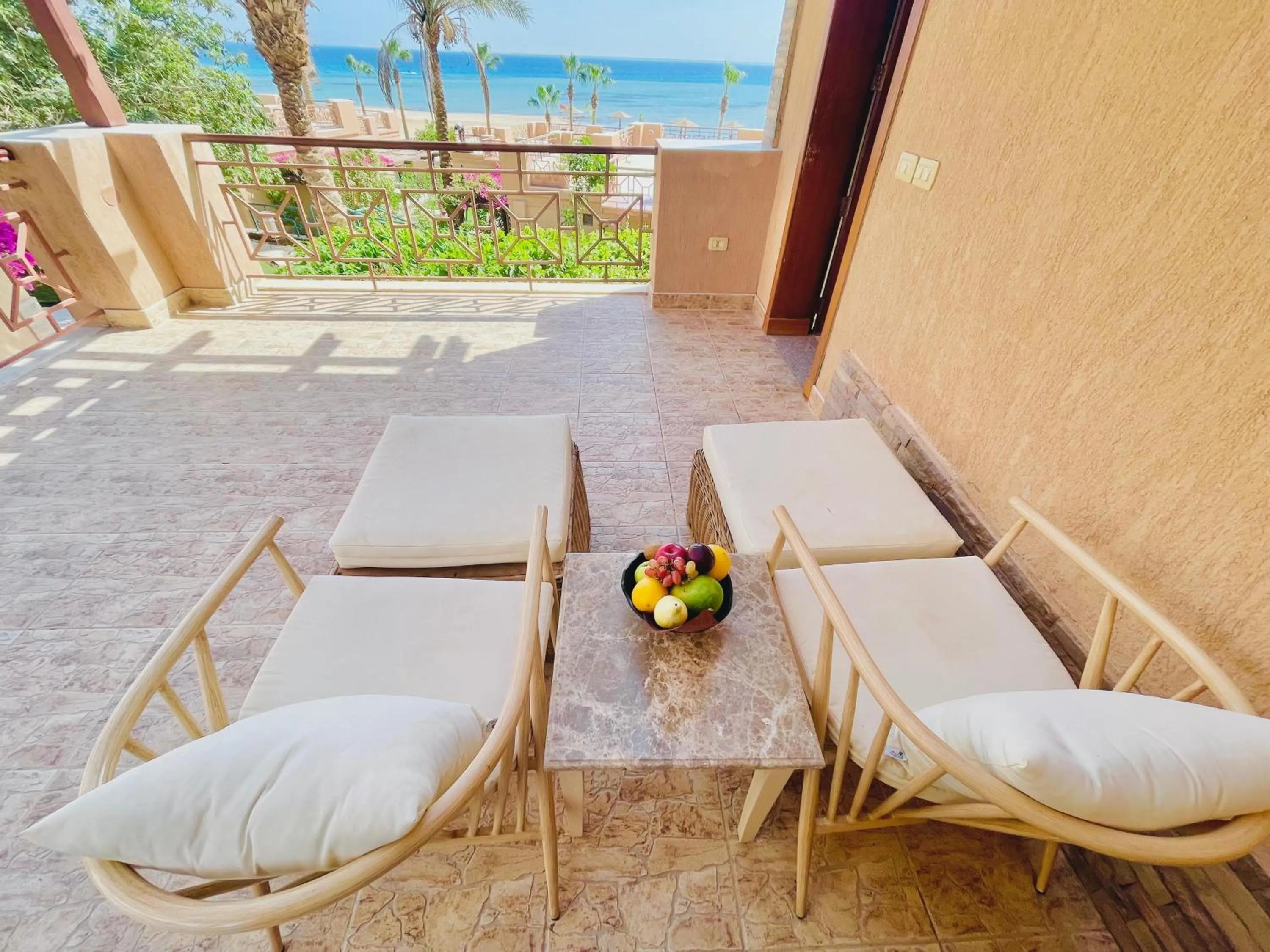 Balcony/Terrace in Shams Prestige Abu Soma (Adults Only)