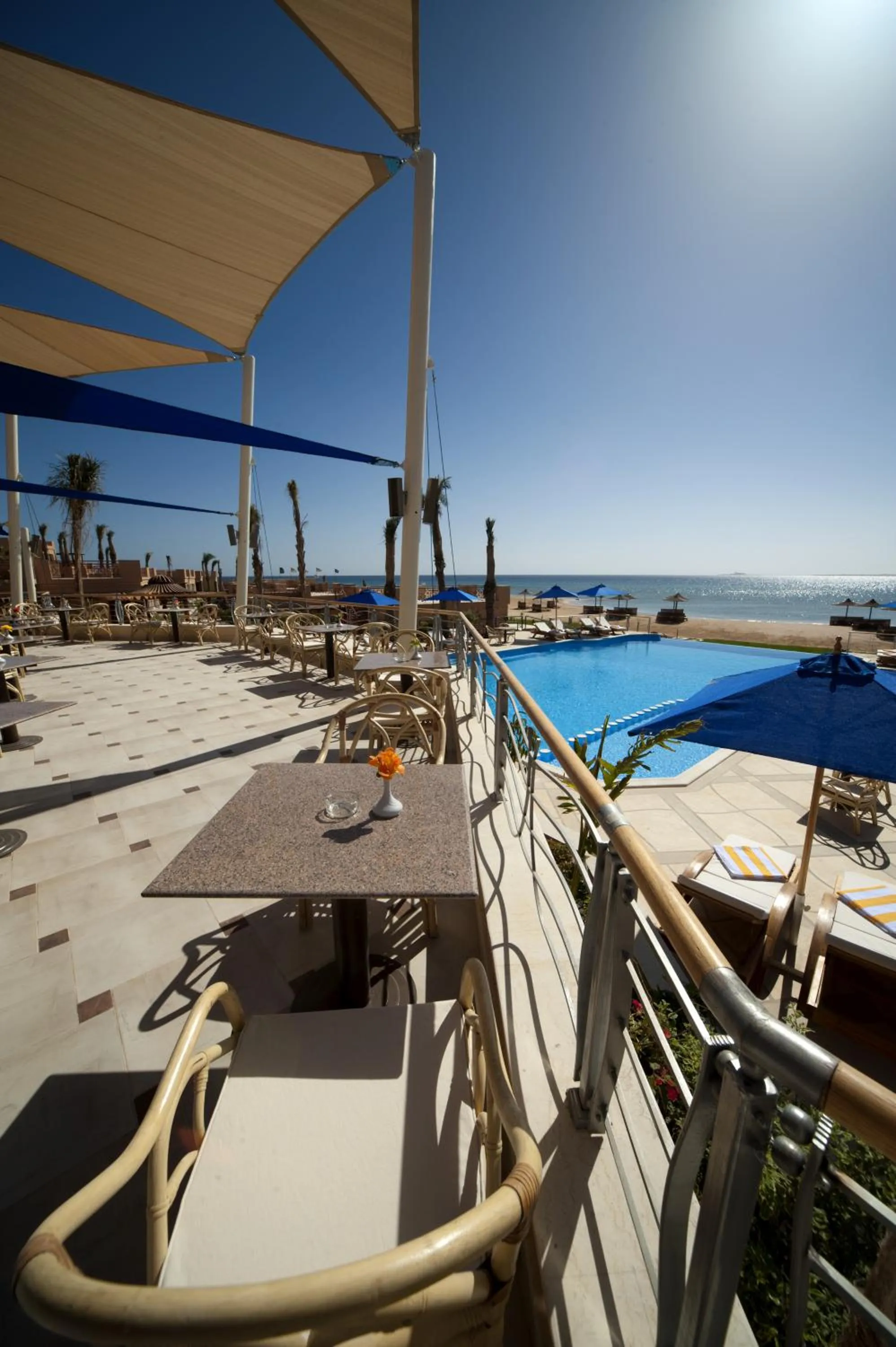 Balcony/Terrace in Shams Prestige Abu Soma (Adults Only)