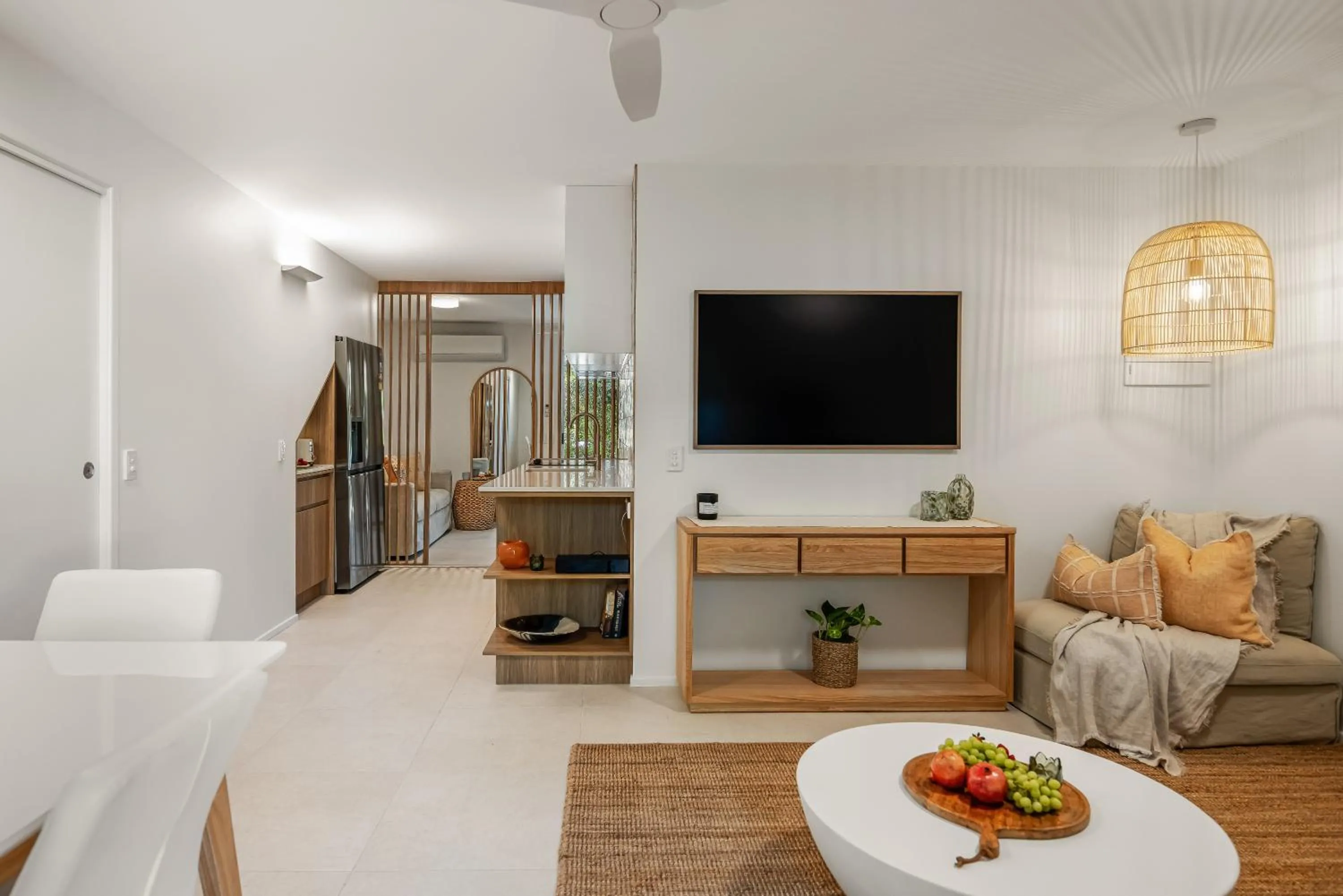 Bed in Noosa Outrigger Beach Resort