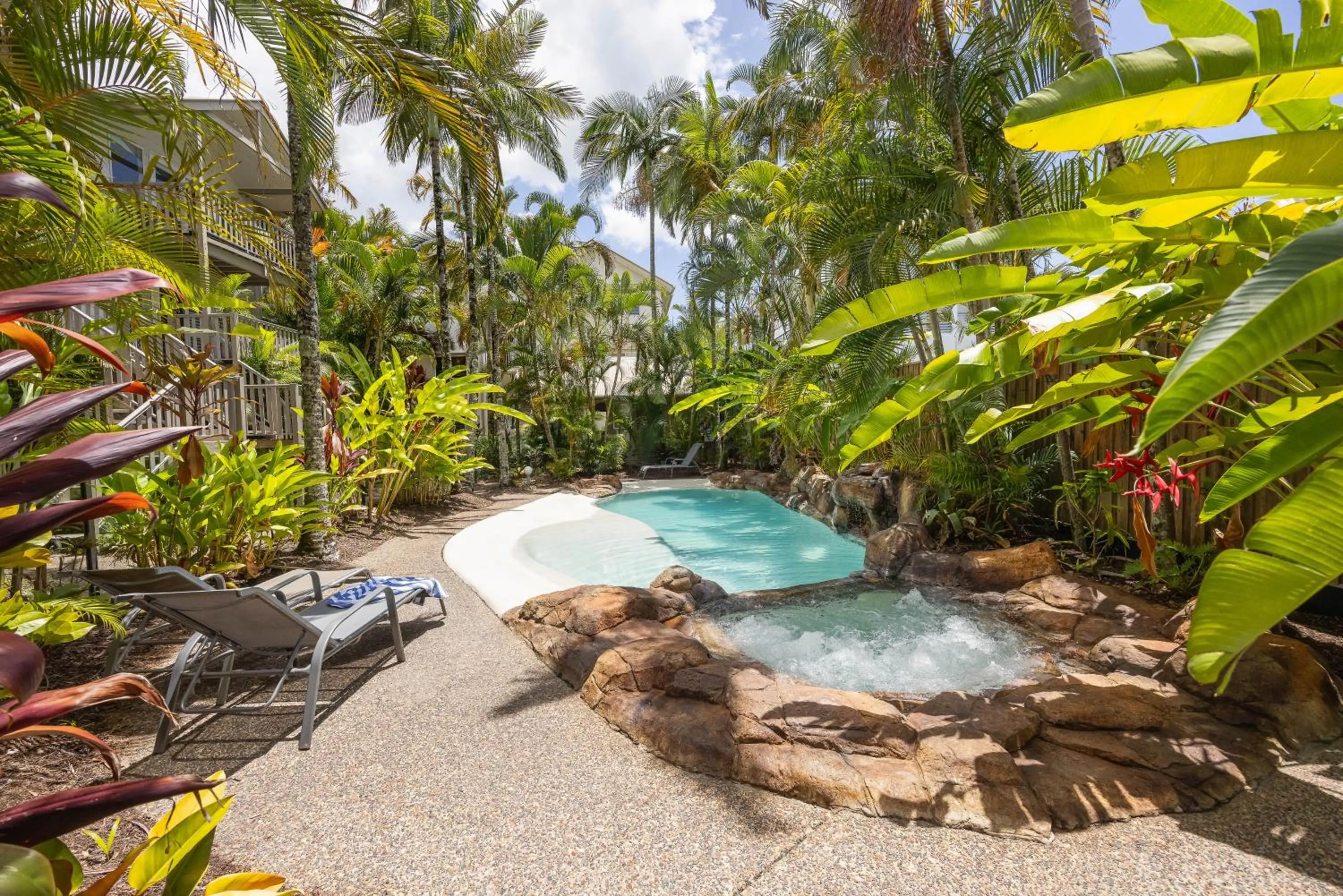 Swimming pool in Noosa Outrigger Beach Resort