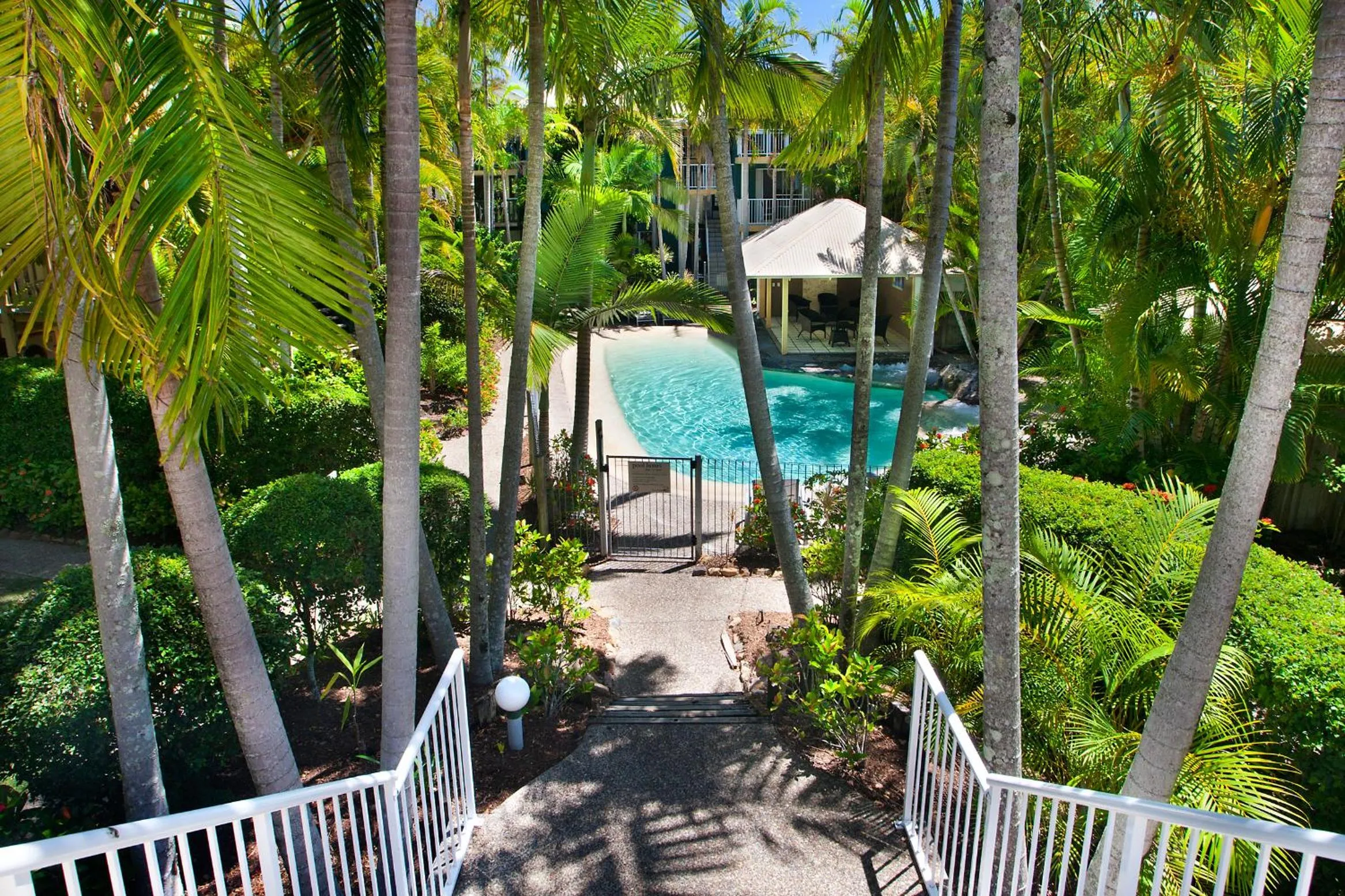 Swimming pool in Noosa Outrigger Beach Resort