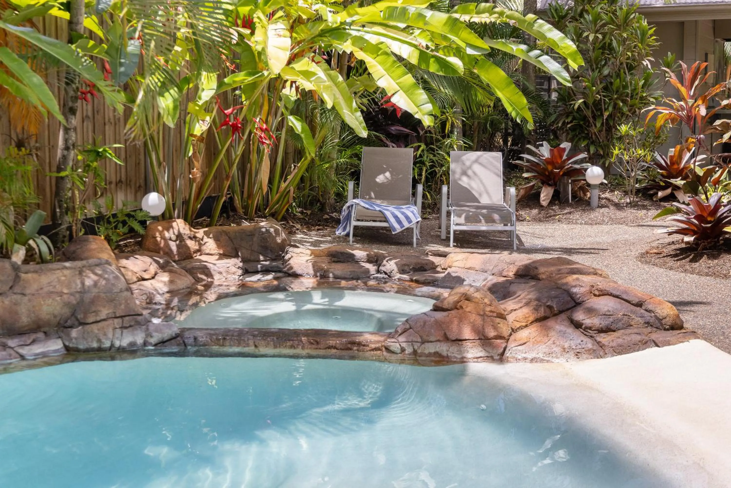 Swimming pool in Noosa Outrigger Beach Resort
