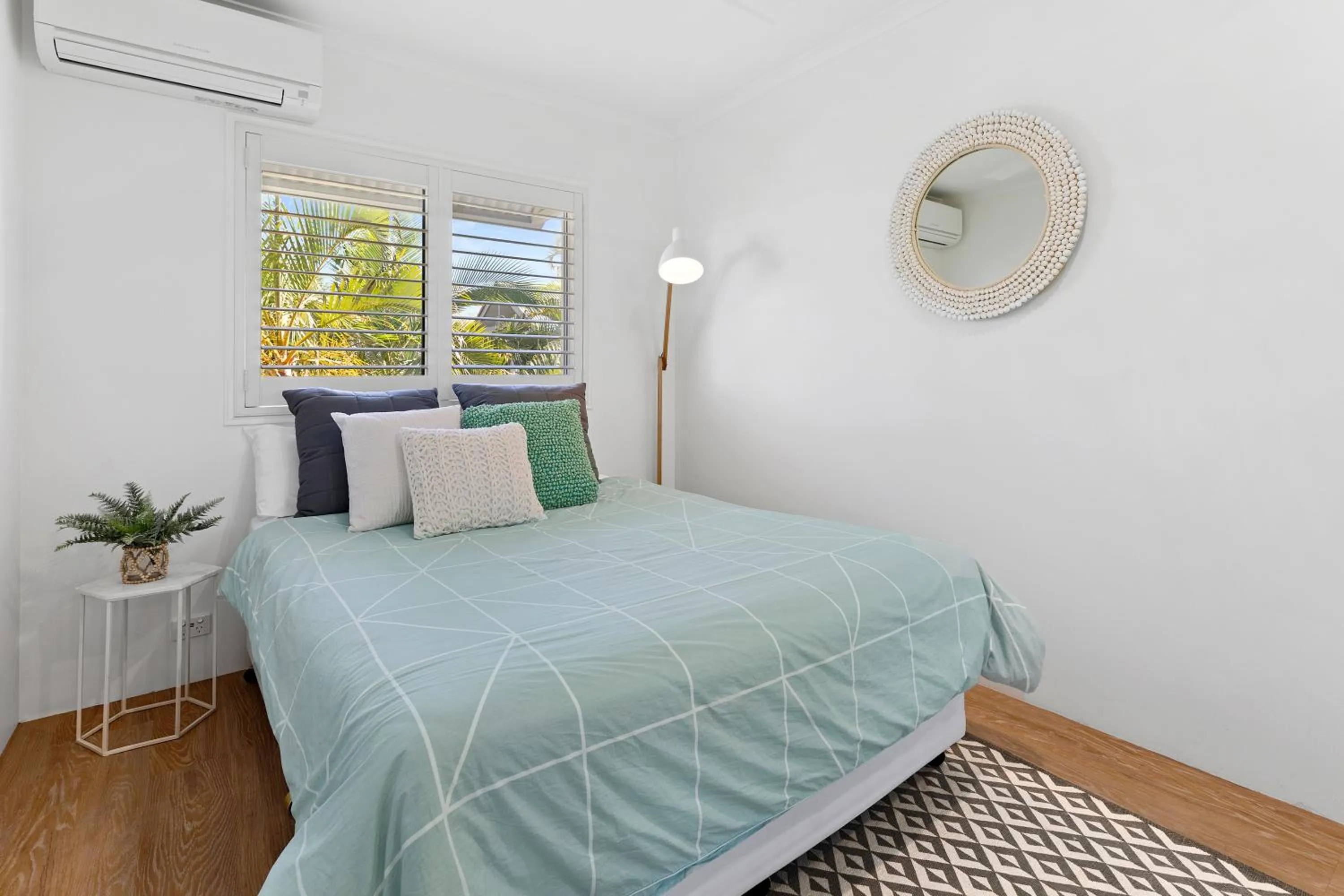 Bed in Noosa Outrigger Beach Resort