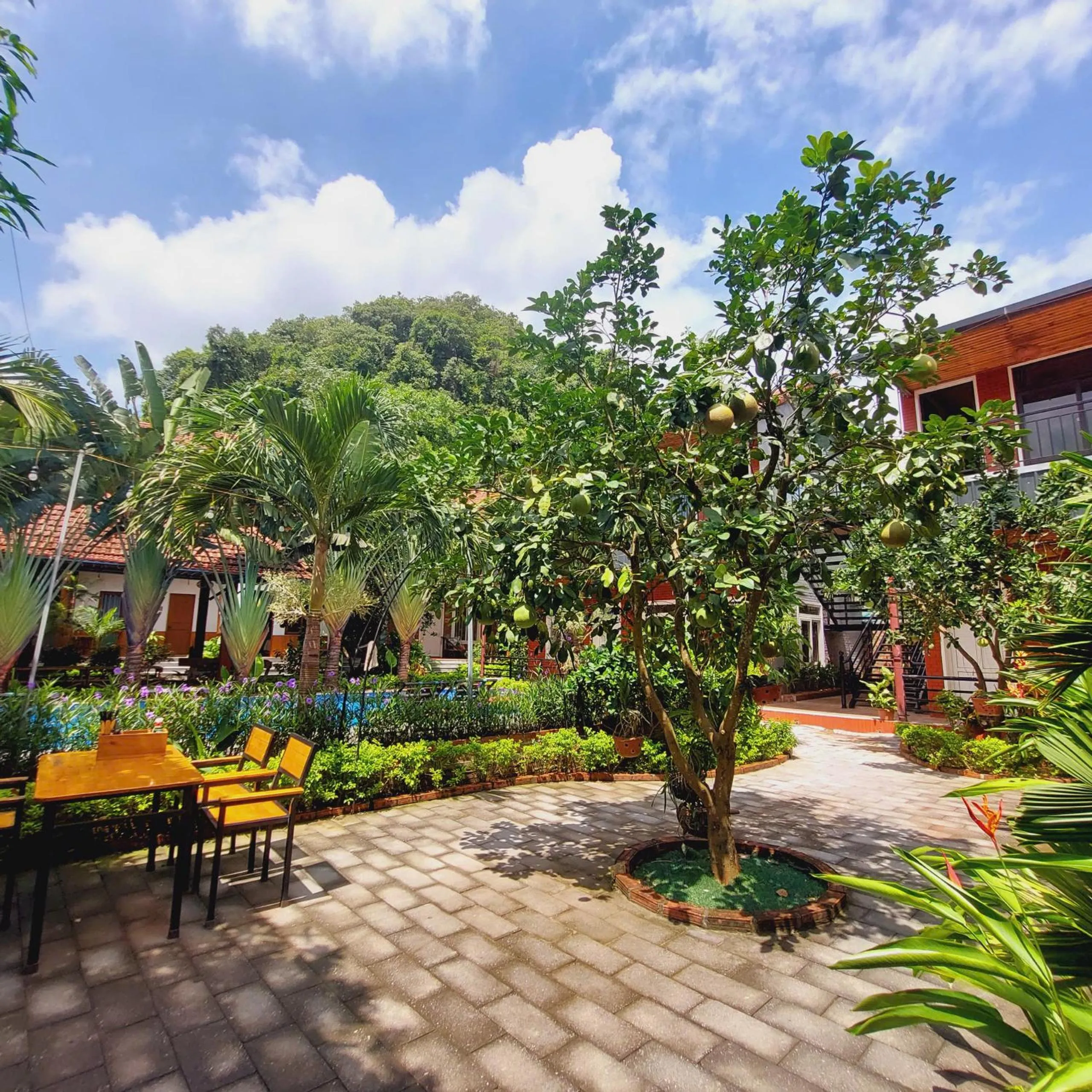 Garden in Ninh Binh Mountain Side Homestay & Cafe