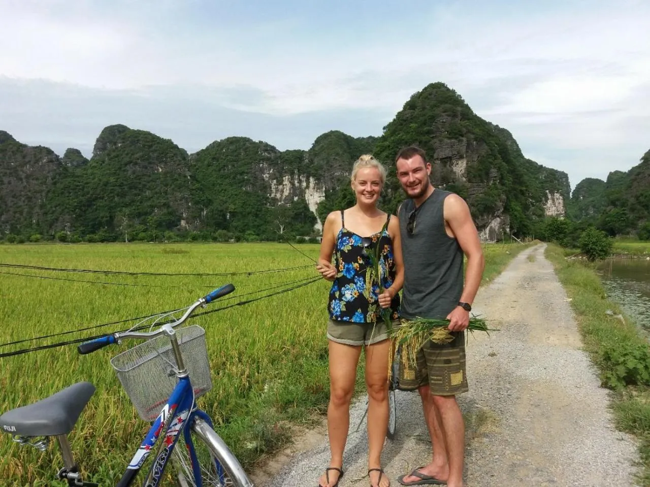 Cycling in Ninh Binh Mountain Side Homestay & Cafe