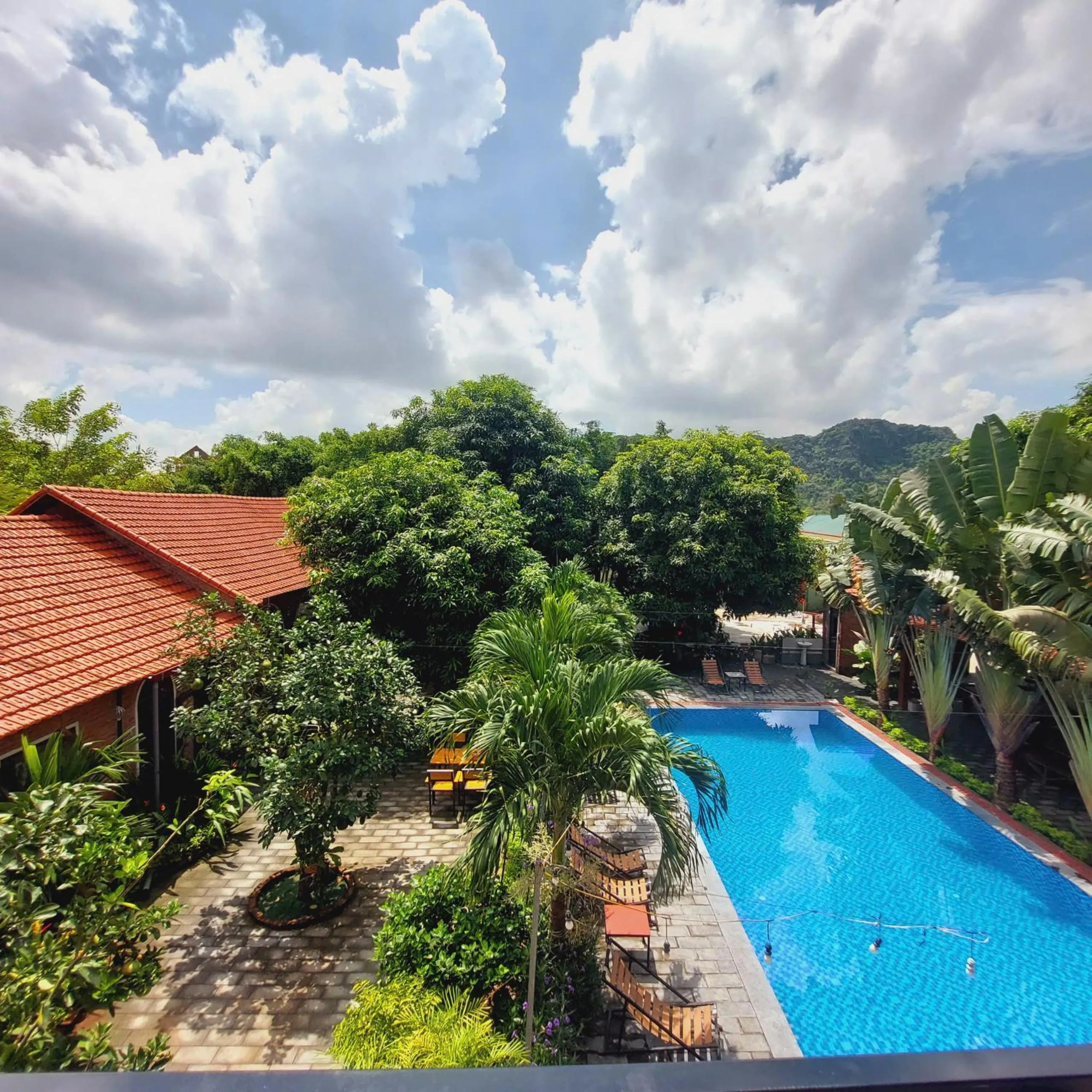 Mountain view in Ninh Binh Mountain Side Homestay & Cafe