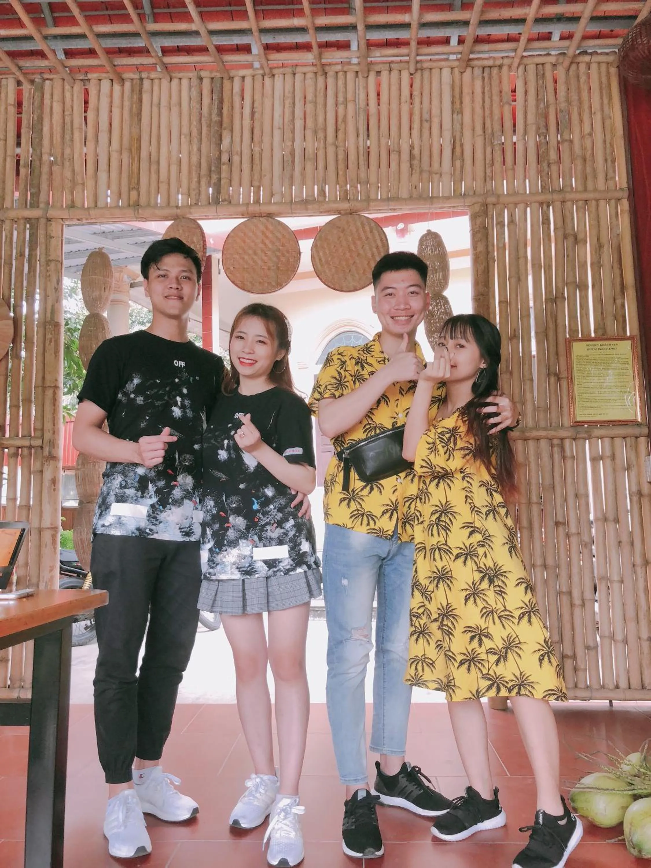 group of guests in Ninh Binh Mountain Side Homestay & Cafe