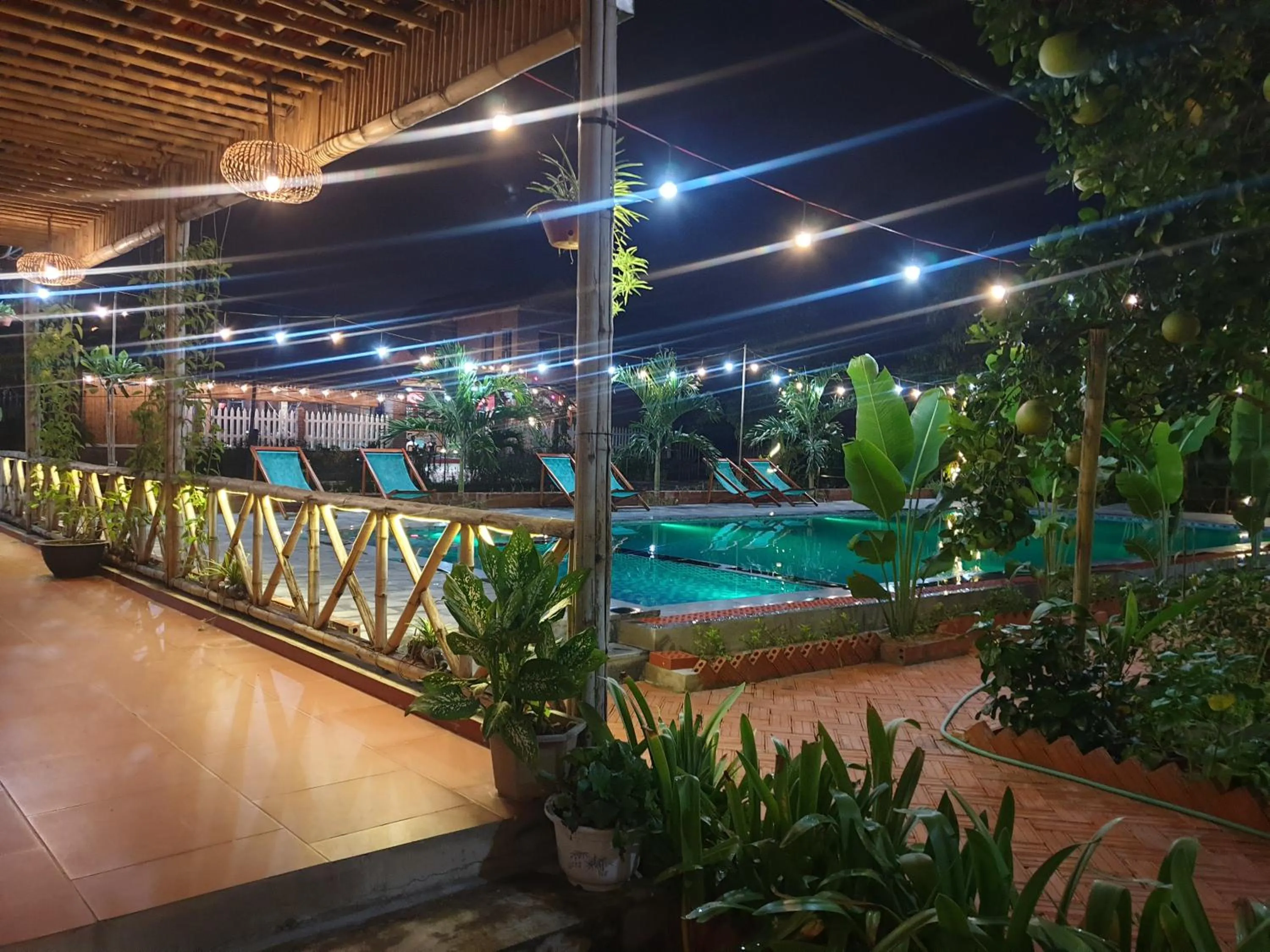 Pool view in Ninh Binh Mountain Side Homestay & Cafe