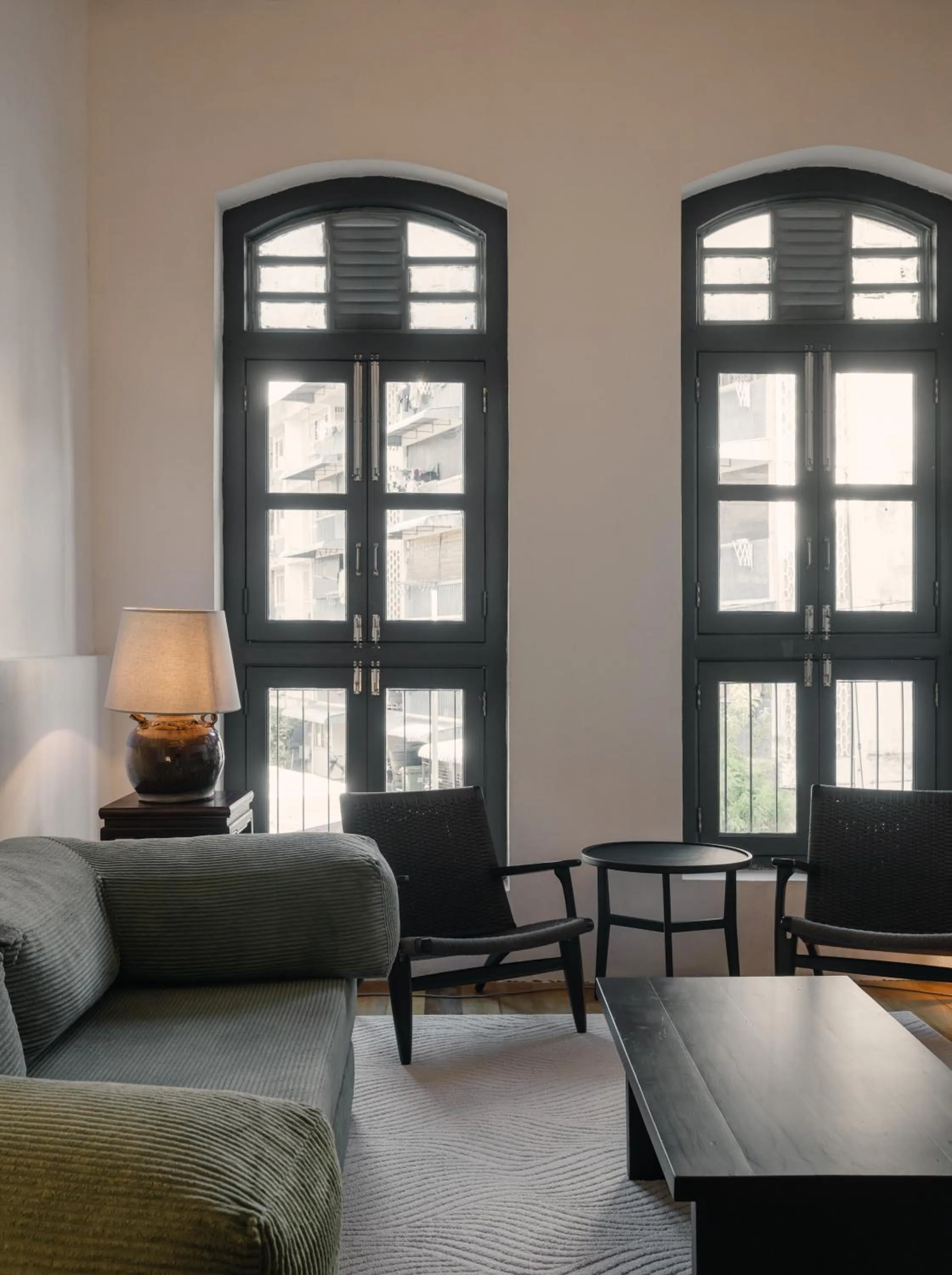 Living room in Cheong Fatt Tze - The Blue Mansion