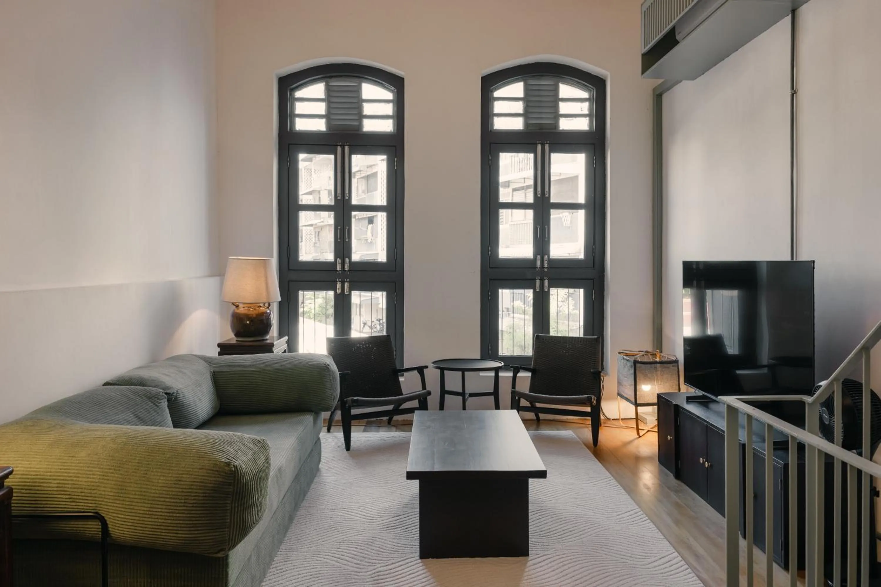 Living room in Cheong Fatt Tze - The Blue Mansion