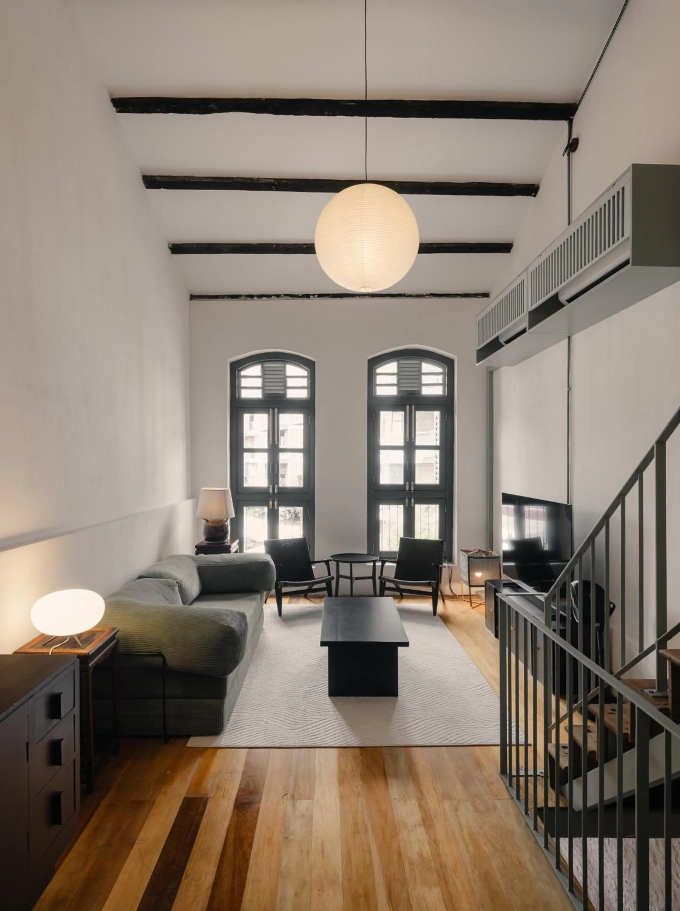 Living room in Cheong Fatt Tze - The Blue Mansion