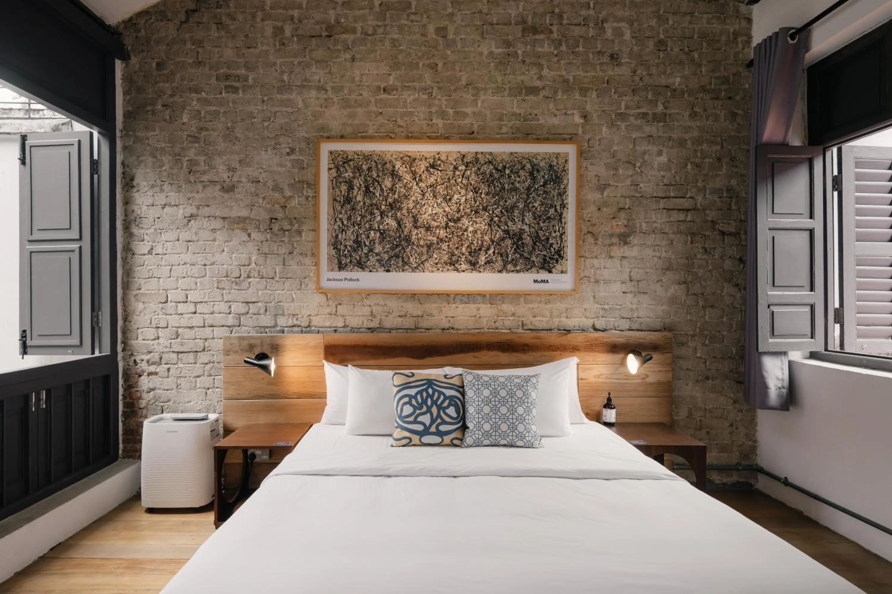 Bed in Cheong Fatt Tze - The Blue Mansion