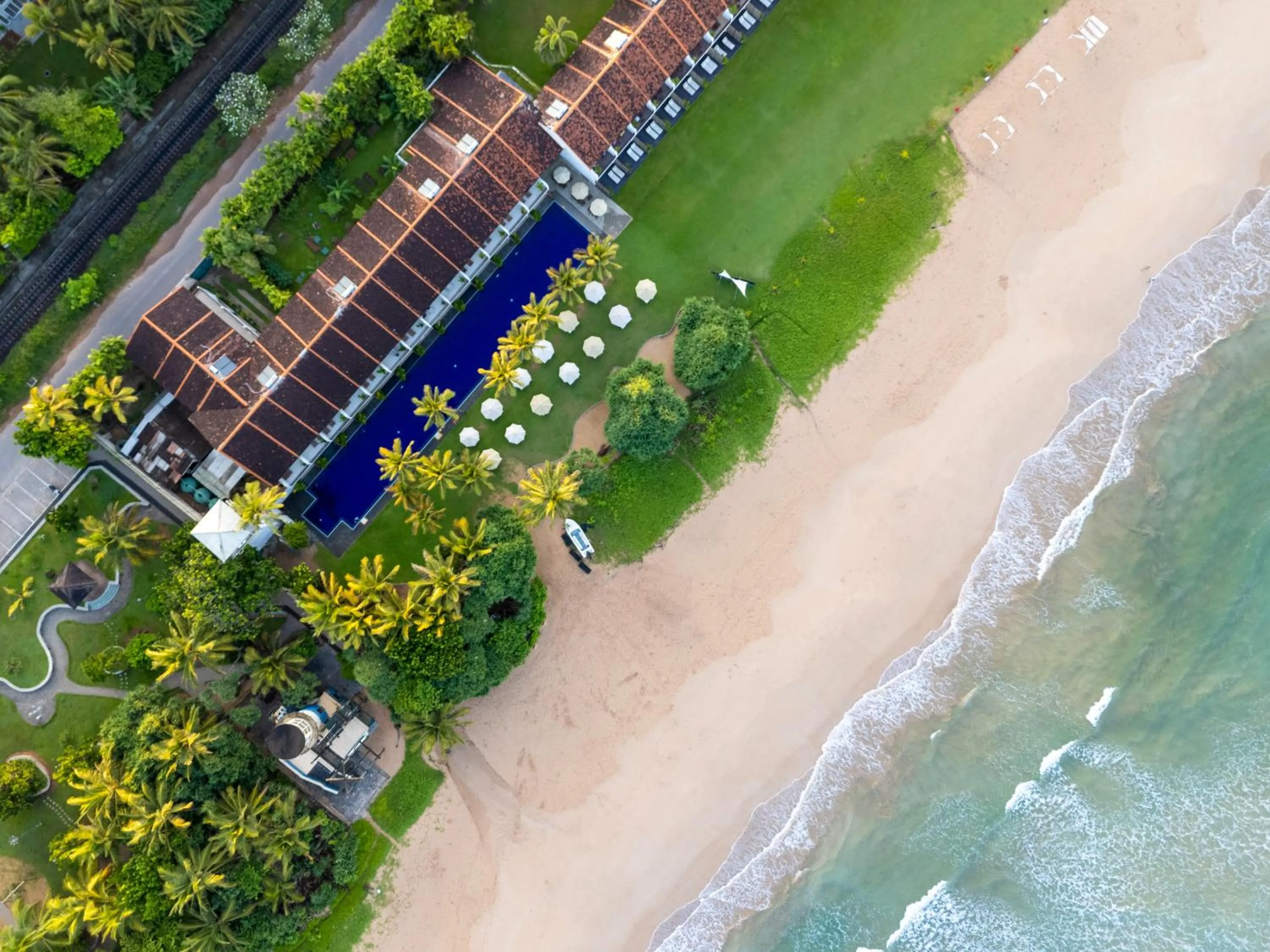 Bird's eye view in EKHO Surf Bentota