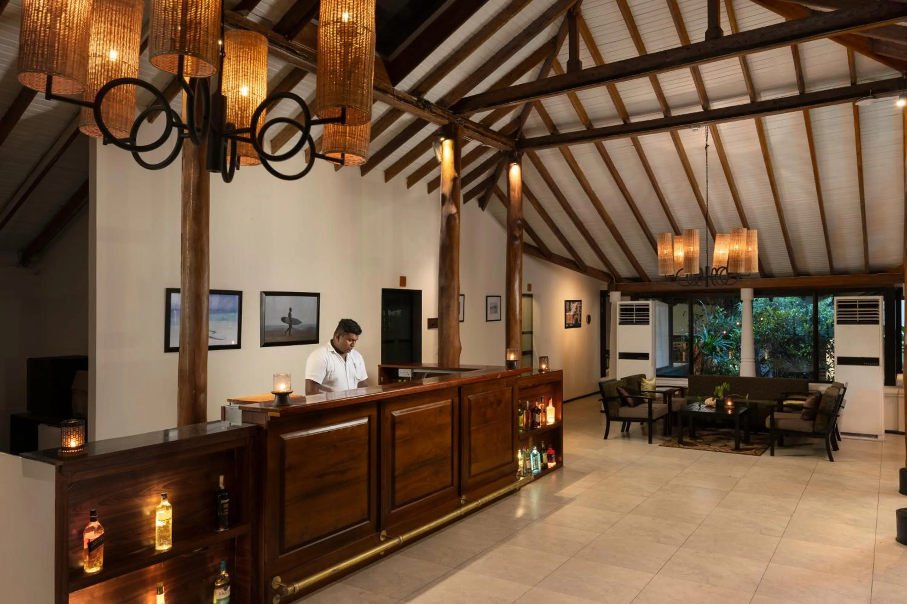 Lobby or reception in EKHO Surf Bentota