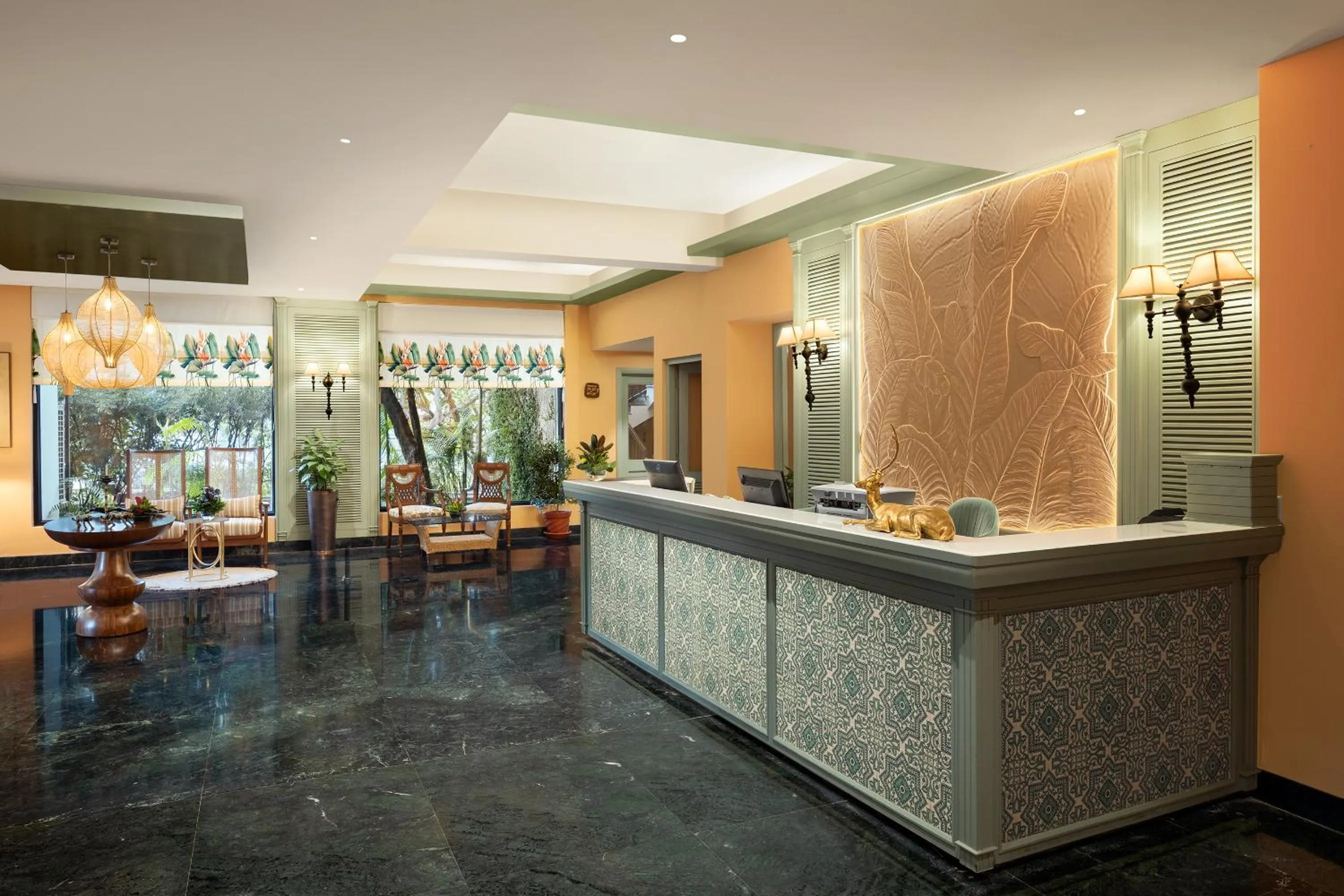 Text overlay in The Riverview Retreat Corbett by Leisure Hotels