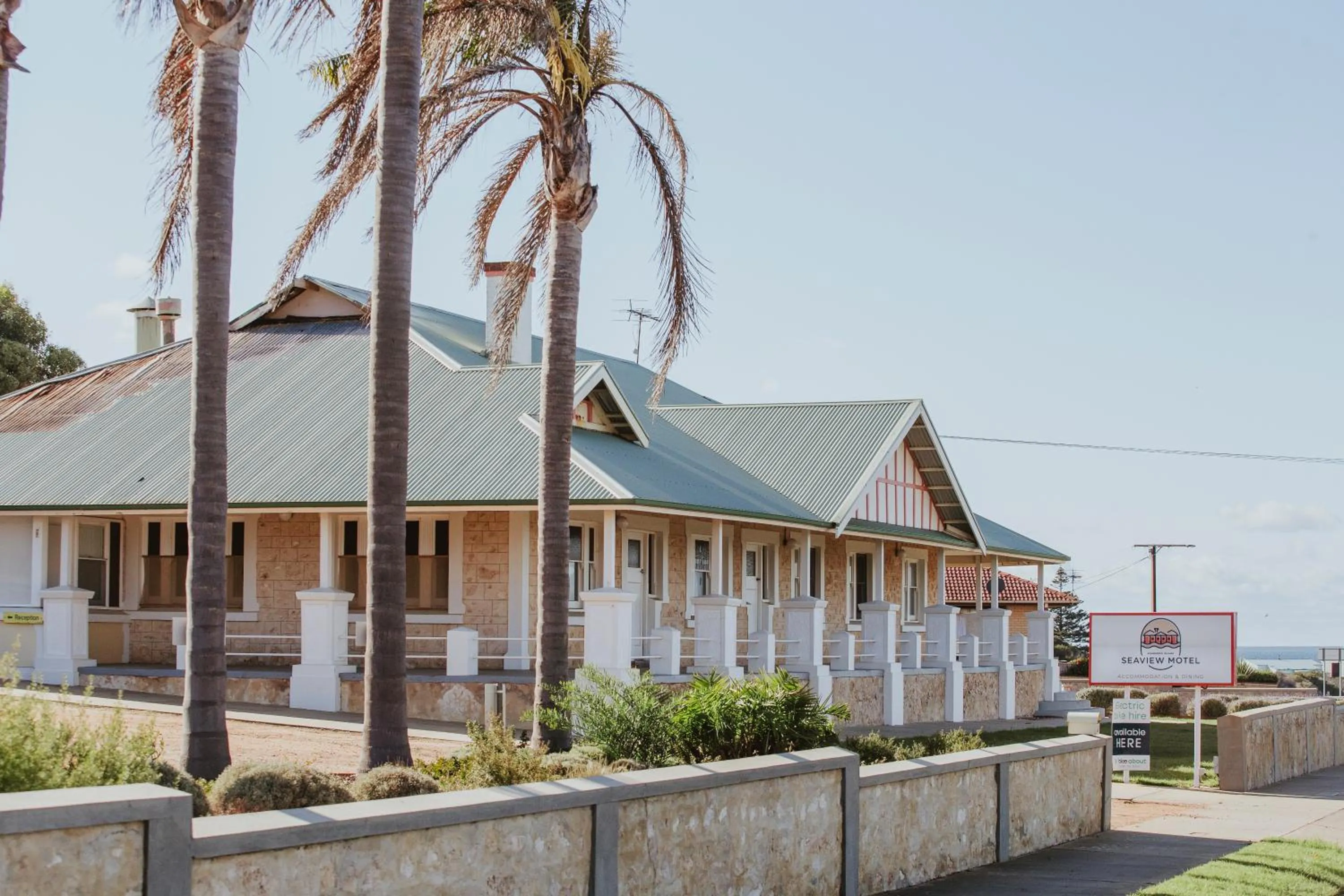 Property building in Kangaroo Island Seaview Motel