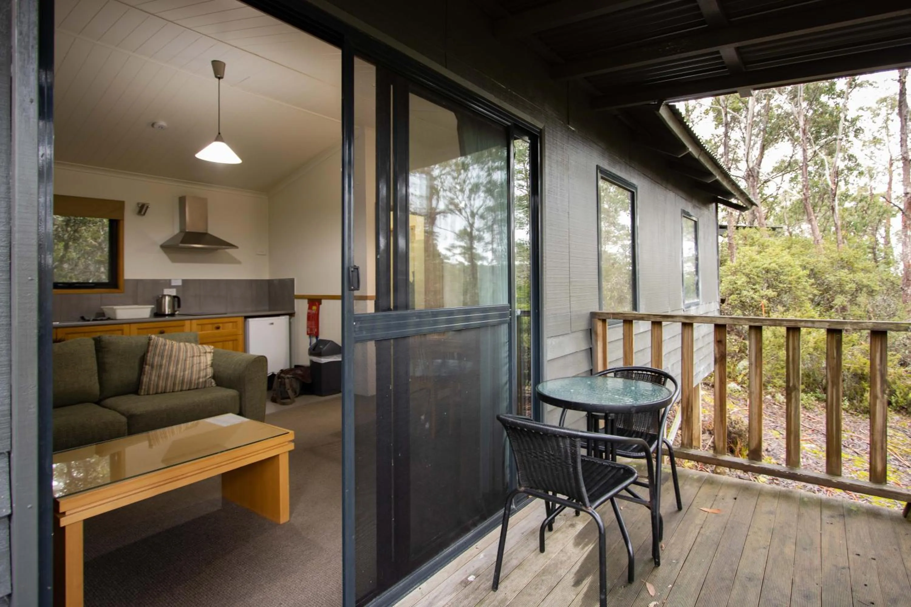 Balcony/Terrace in Cradle Mountain Wilderness Village
