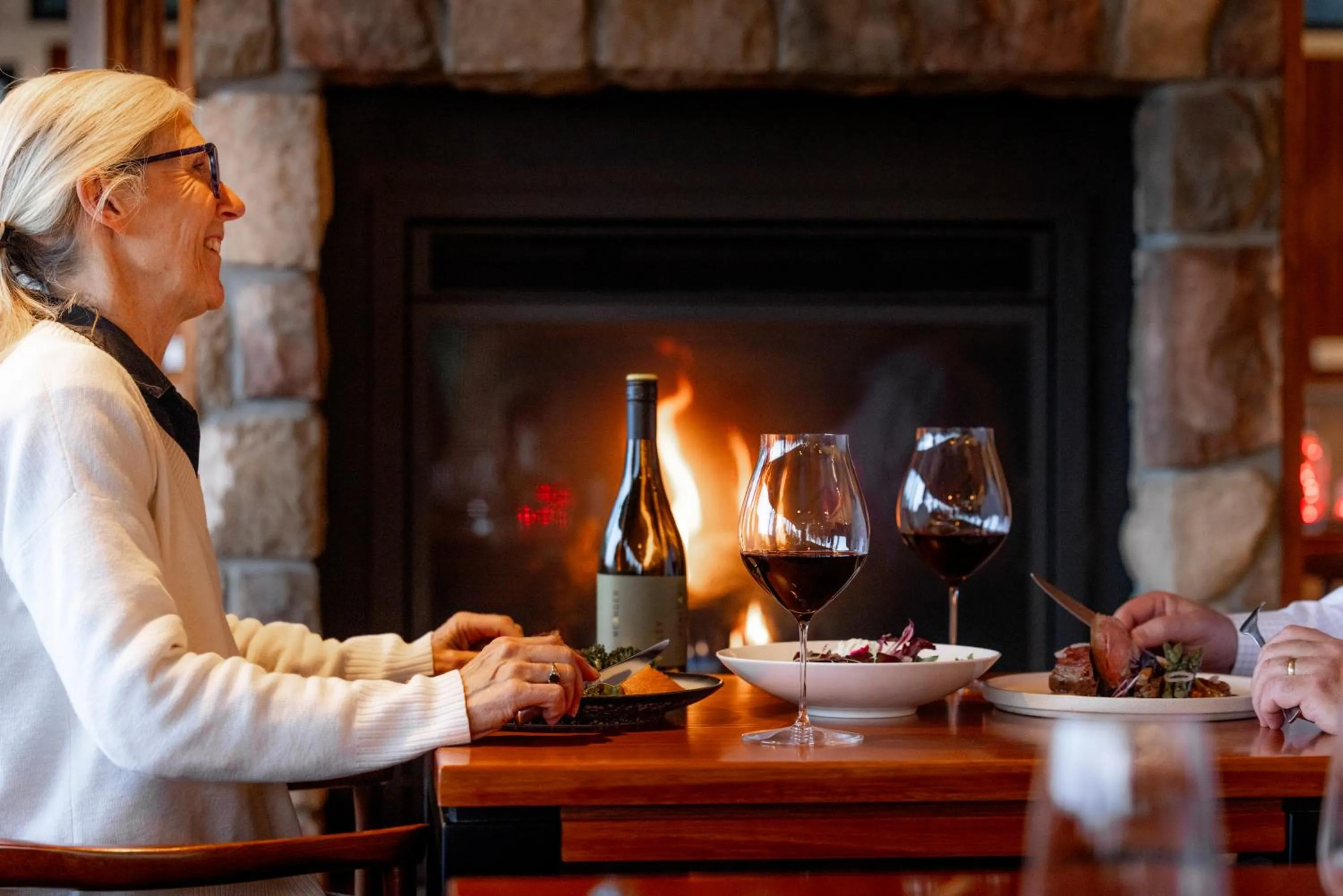 People in Cradle Mountain Wilderness Village