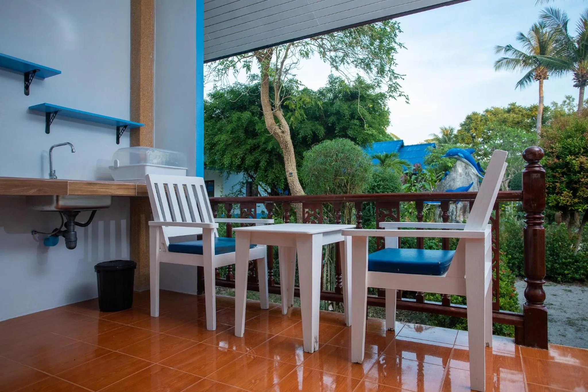 Balcony/Terrace in Rung Arun Resort