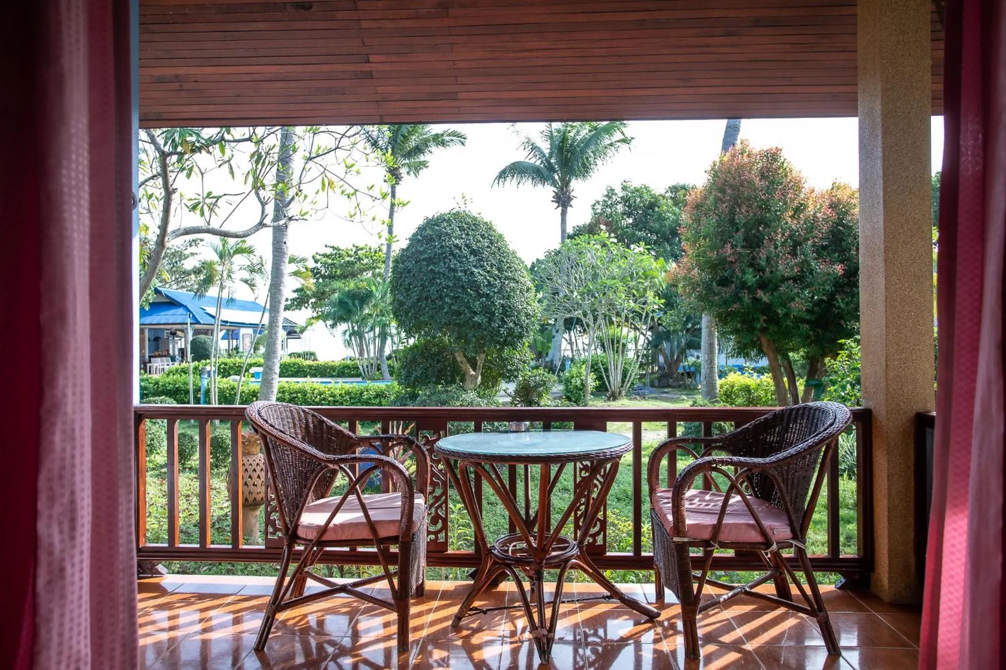 Balcony/Terrace in Rung Arun Resort